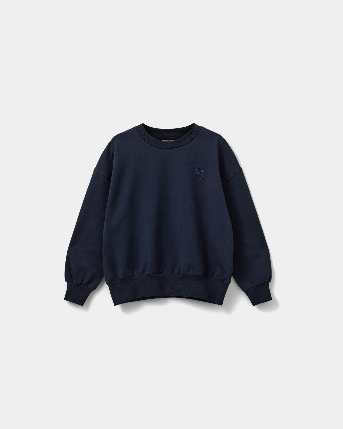 sofie-schnoor-young-elisy-sweatshirt-navy-baumwolle image 1