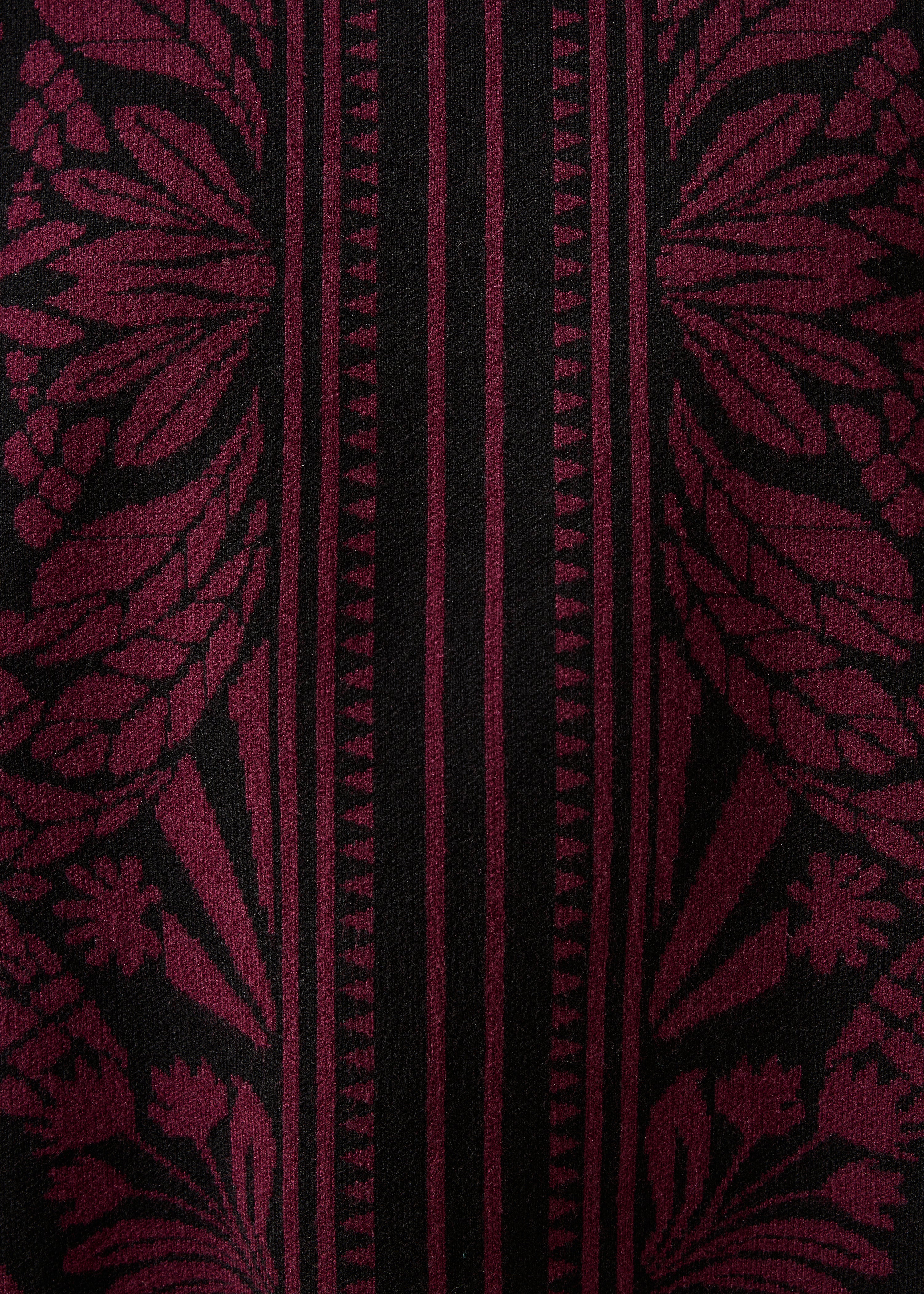 la-f-e-marabout-e-gambie-pullover-schwarz-jacquard image 4