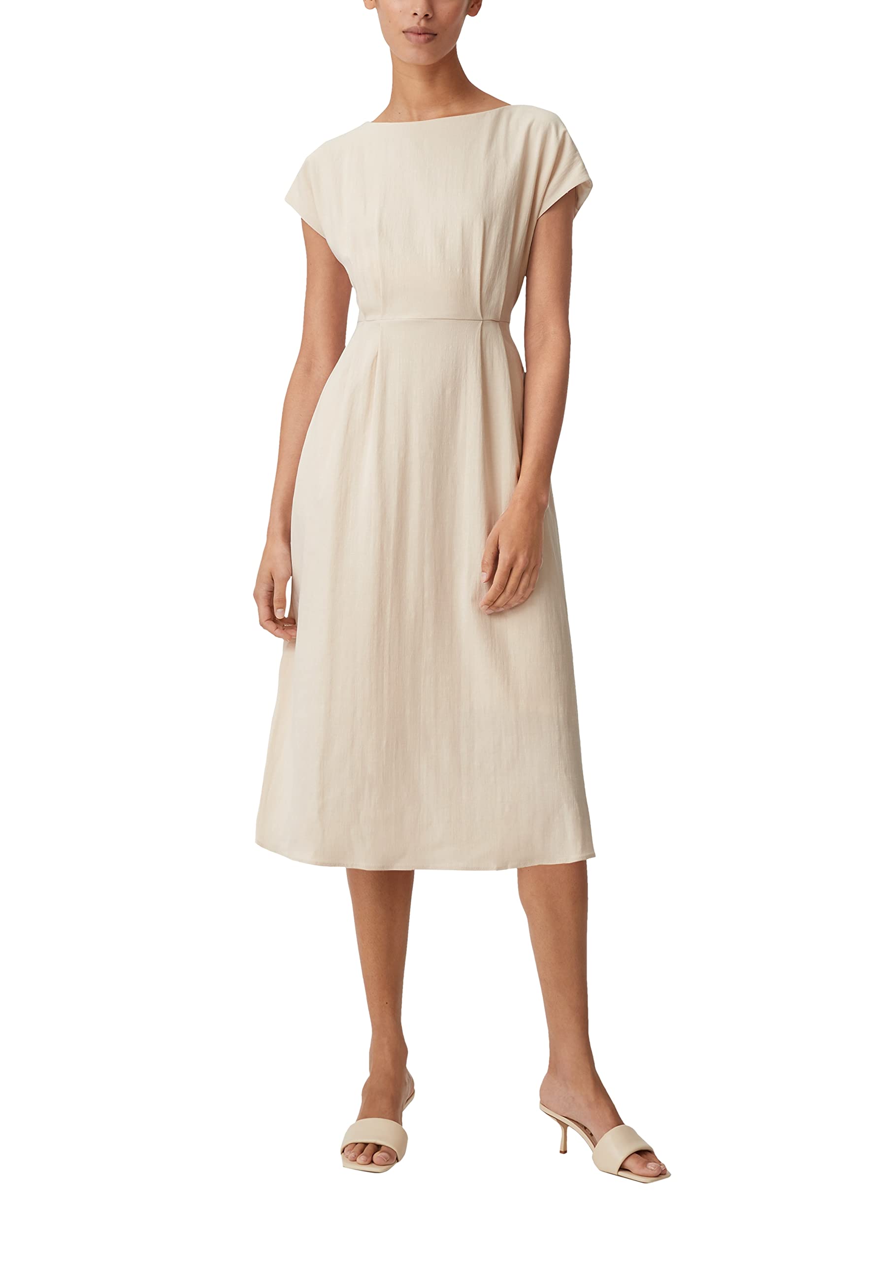 comma-dresses-kleid-60-2-61-20-200-2130162-beige-gr-38 image 3