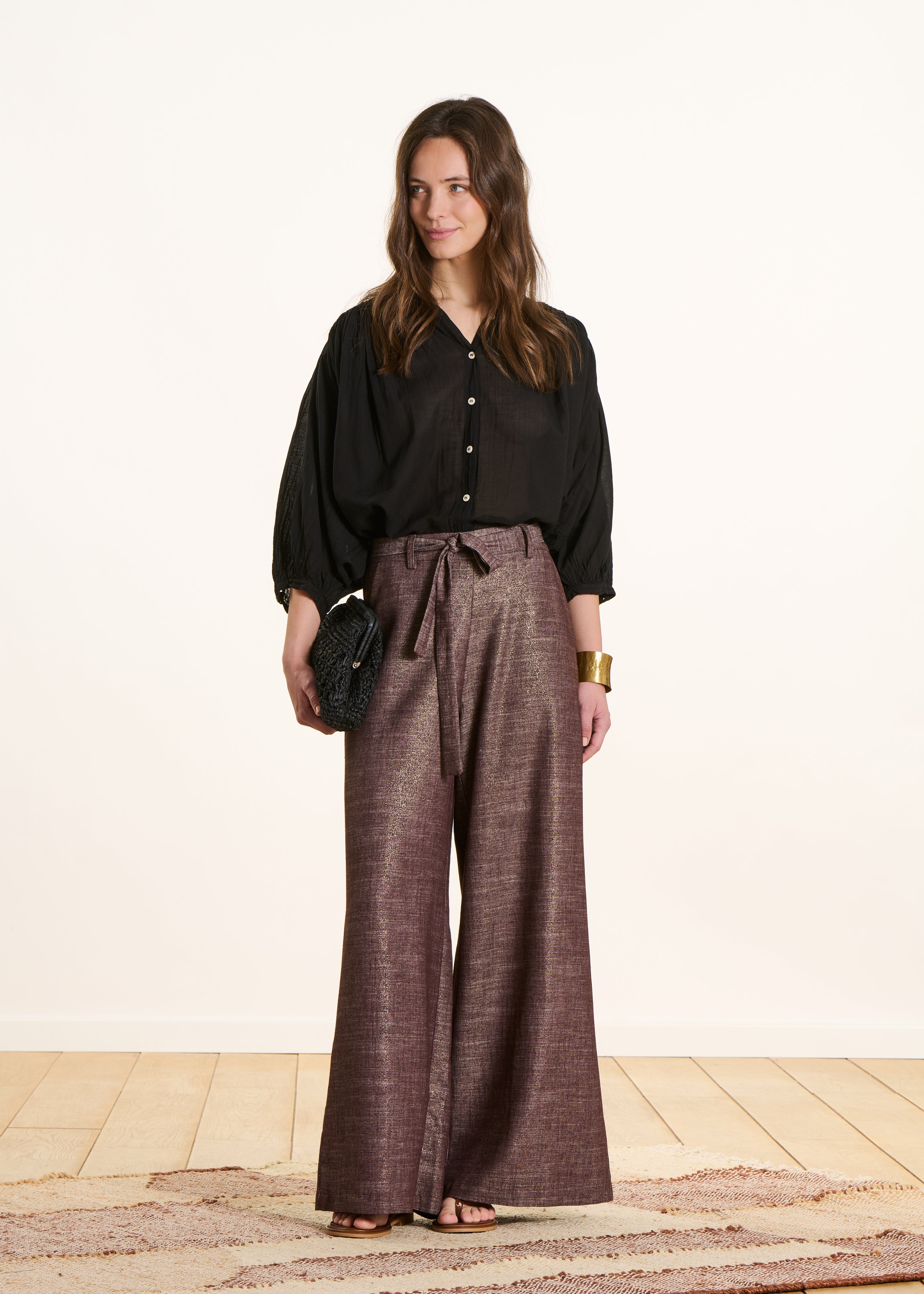 la-f-e-marabout-e-dorony-hose-weit-braun-g-rtel image 1