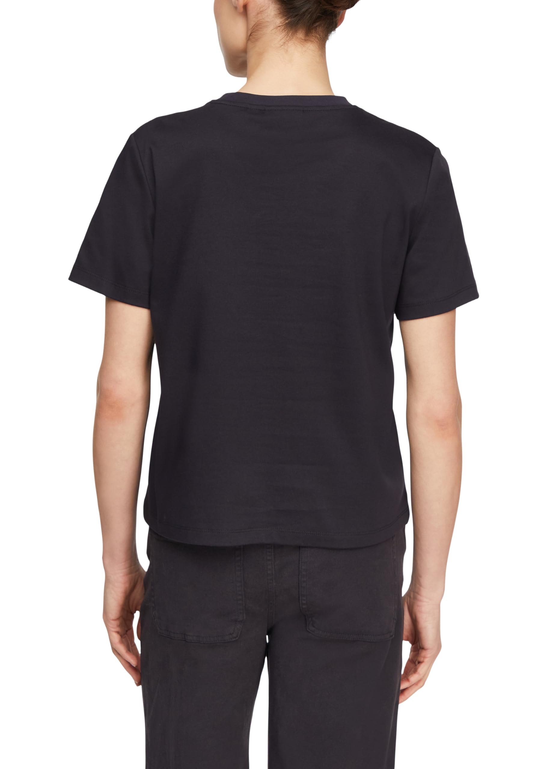 comma-t-shirt-regular-rundhals-schmucksteine-gr-40 image 2