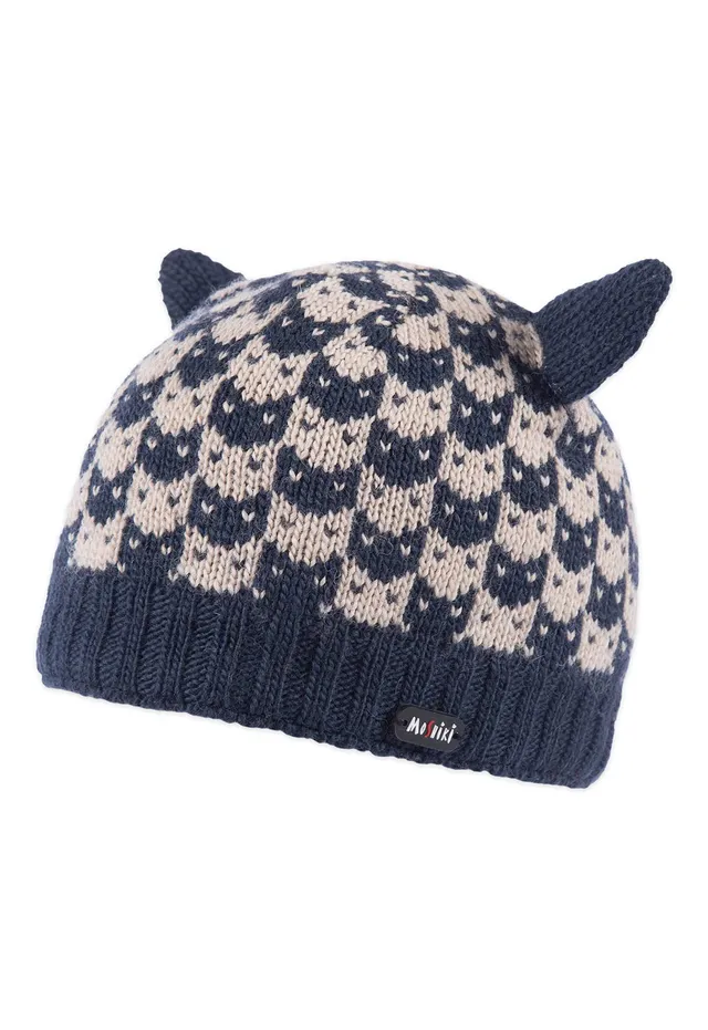 moshiki-candy-hakku-kids-strickm-tze-wolle-blau image 1