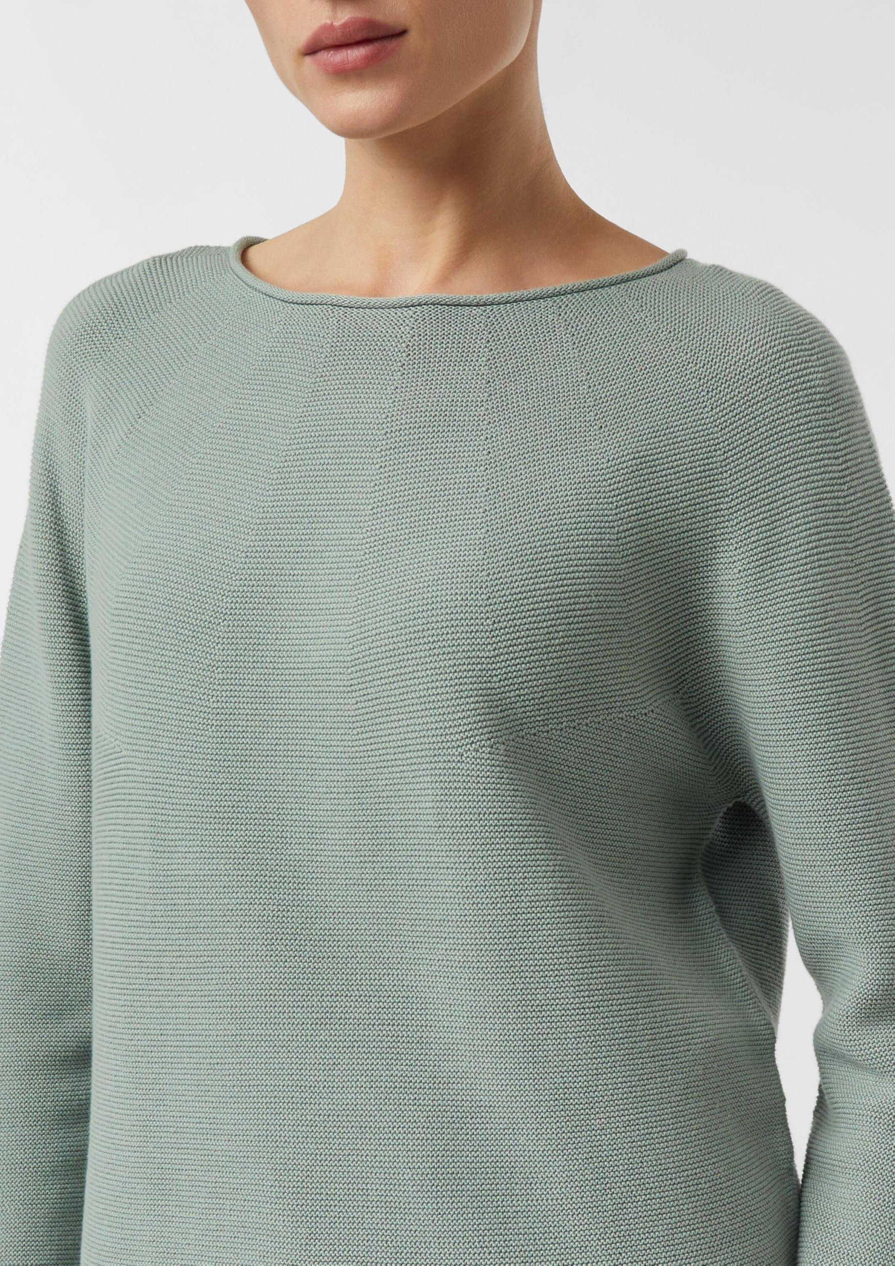 comma-strickpullover-relaxed-fit-struktur-pullover-rollsaum image 5