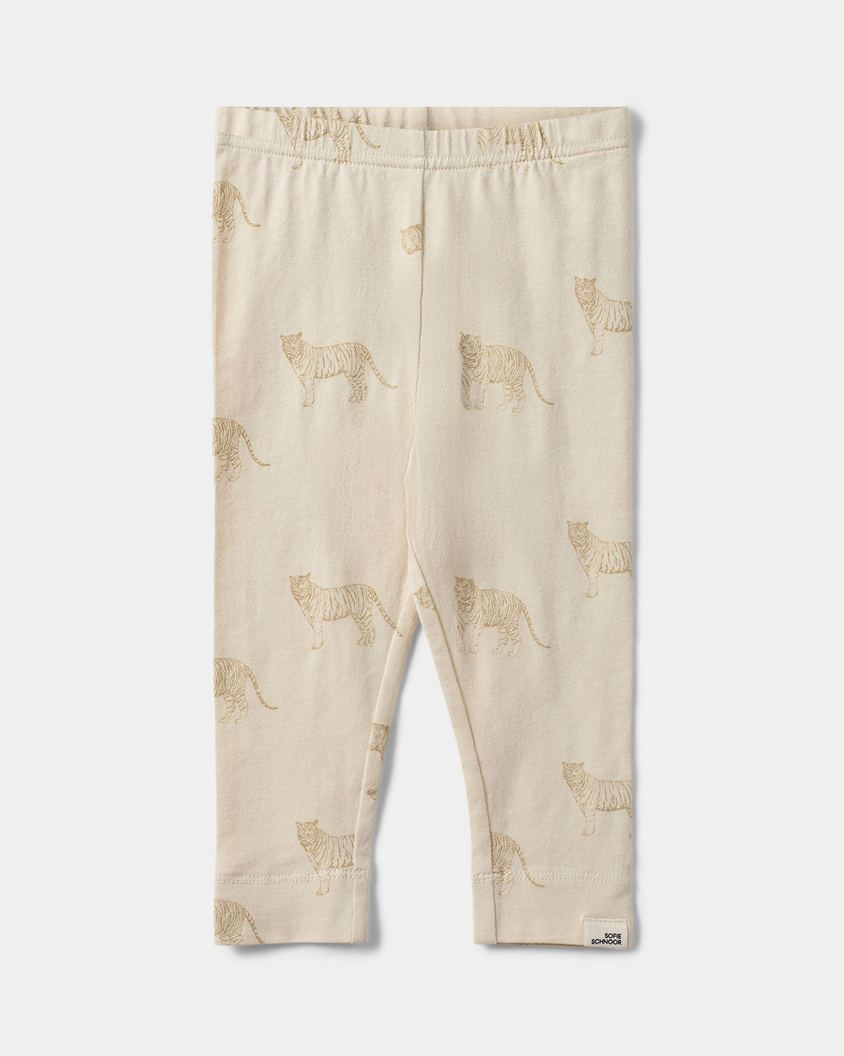 sofie-schnoor-baby-samsb-leggings-warm-sand-tiger-bio image 1