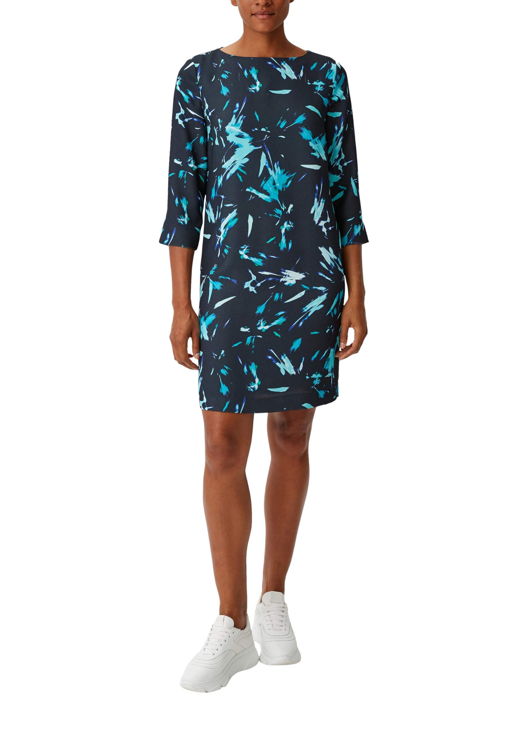 comma-cr-pe-kleid-3-4-arm-gr-38-mit-u-boot-ausschnitt image 1