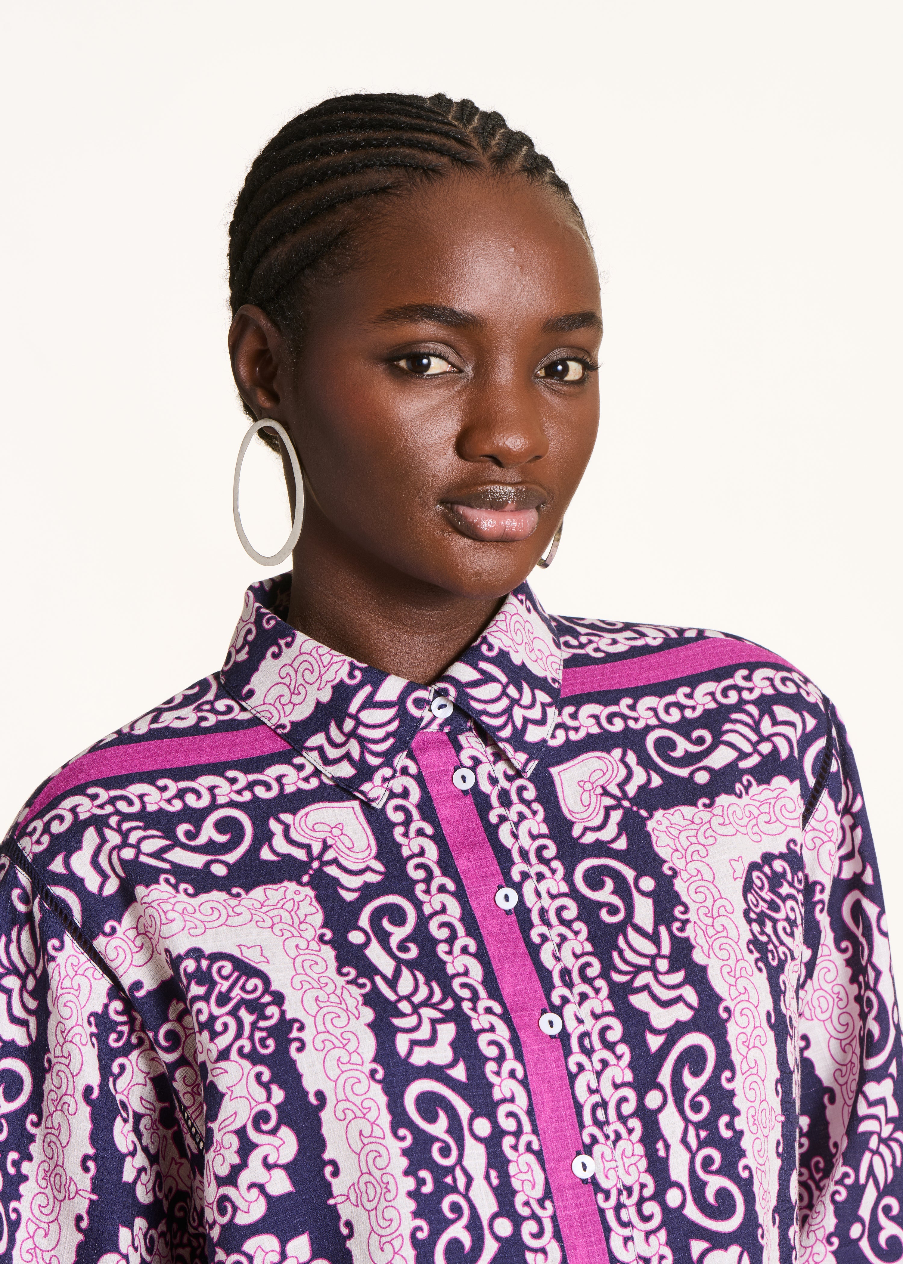 la-f-e-marabout-e-chemises-bluse-violett-rosa-foulard-print-bio image 5
