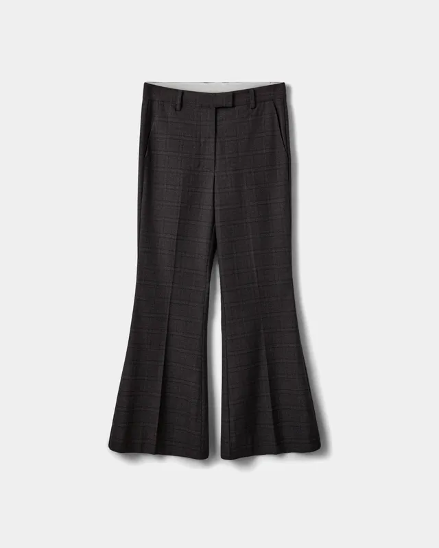 sofie-schnoor-women-flarissw-hose-grau-kariert-ausgestellt image 1
