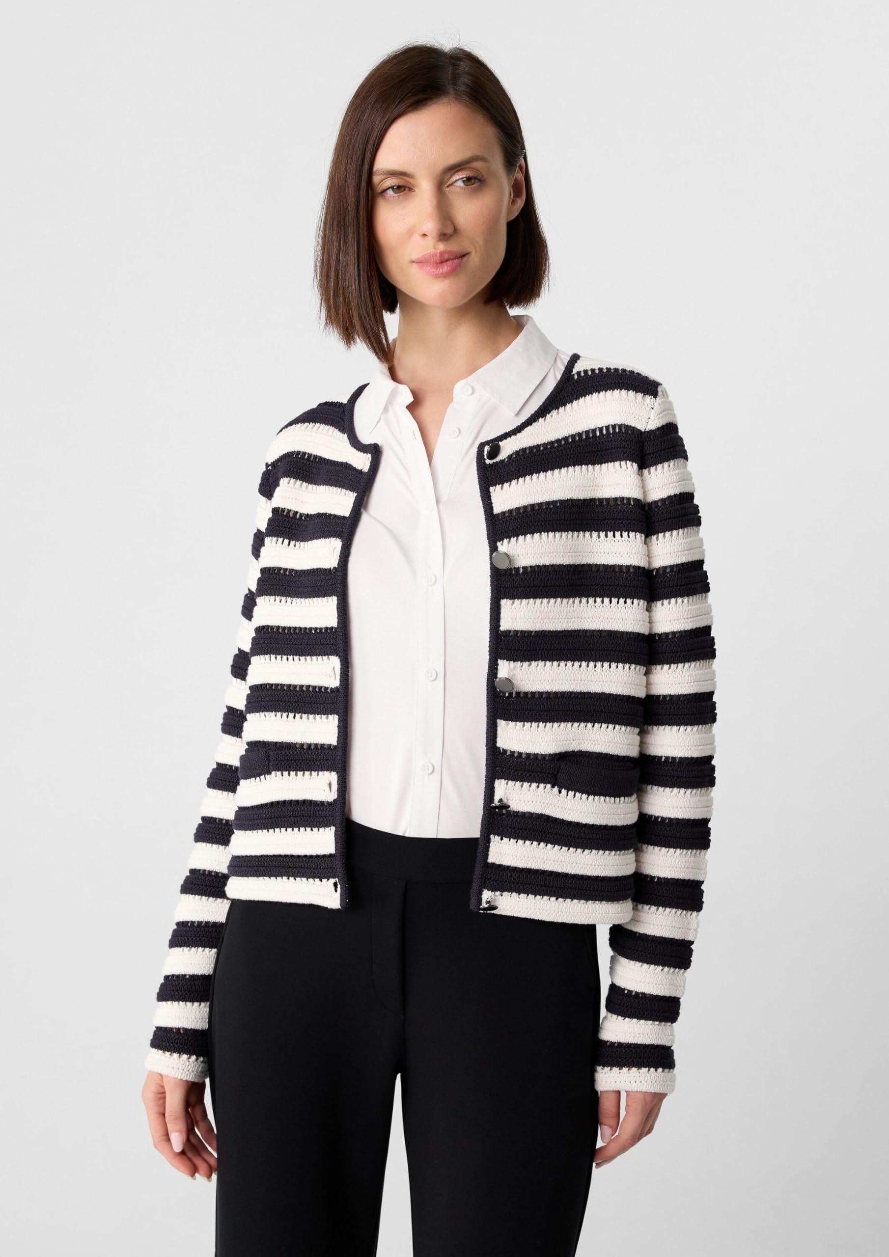 comma-strickjacke-2168921-cardigan-gr-42-schiefergrau image 3