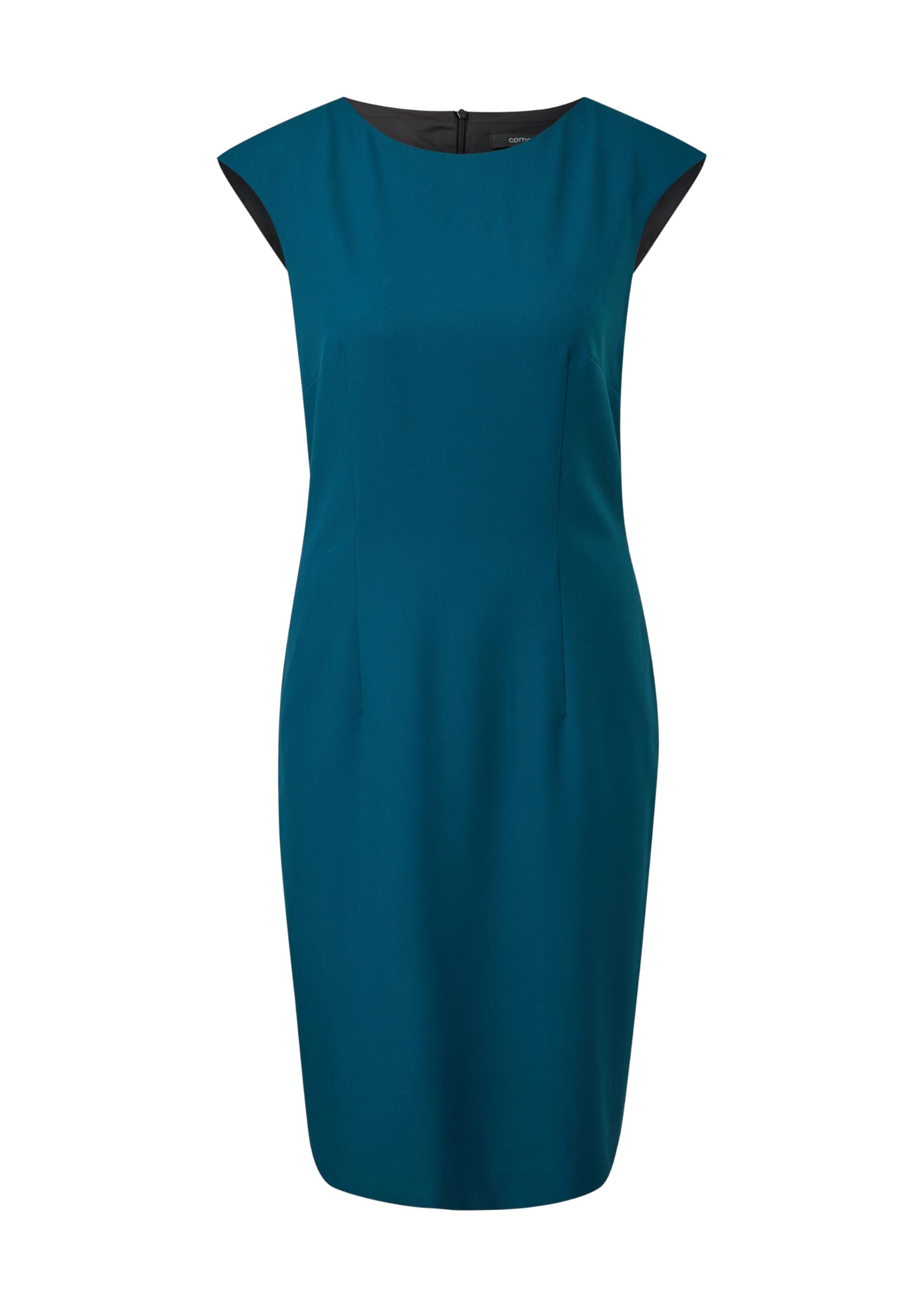 comma-kleid-twill-viskosemix-damenkleid-gr-40-dunkelt-rkis image 3