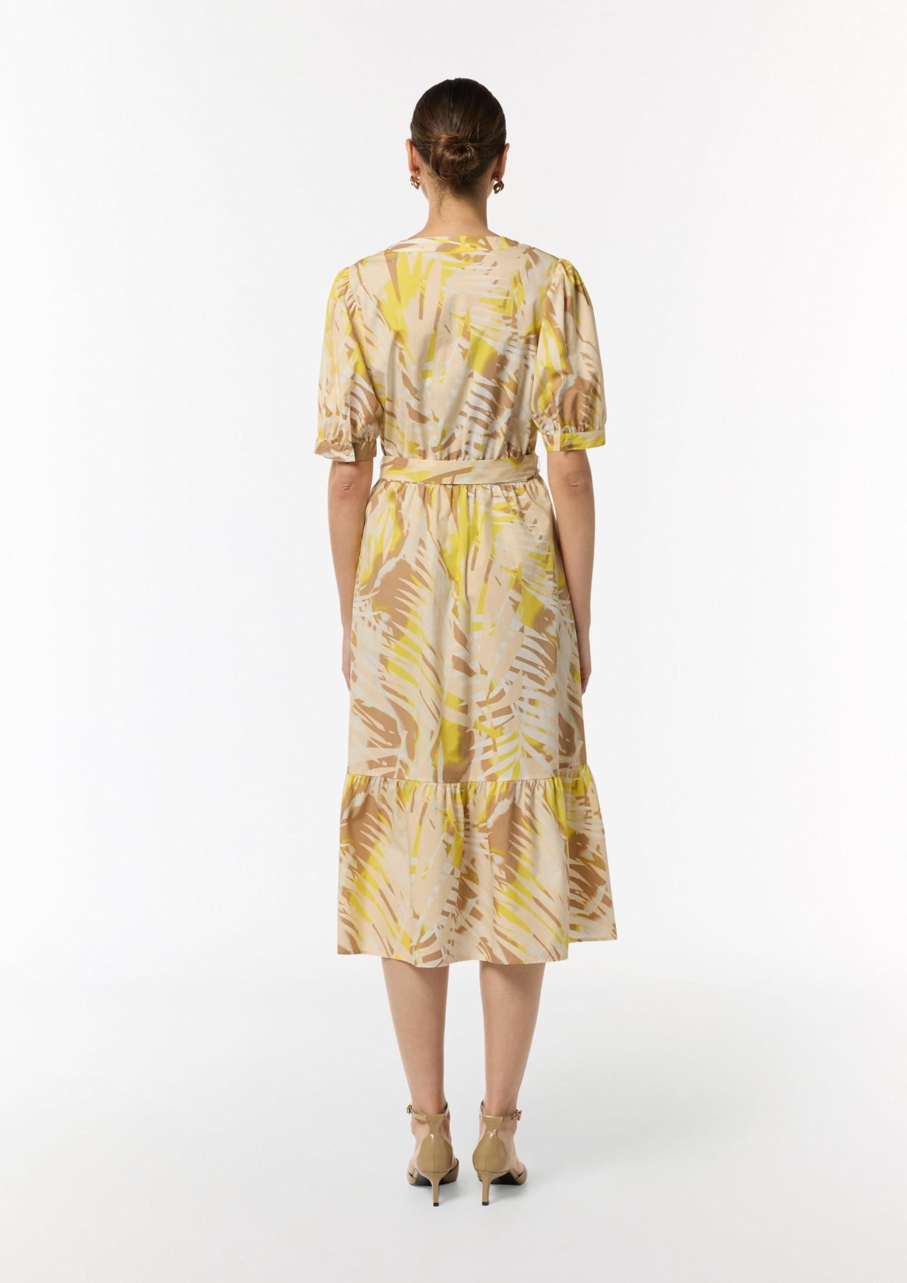 comma-baumwoll-maxikleid-puff-rmel-gr-46 image 6