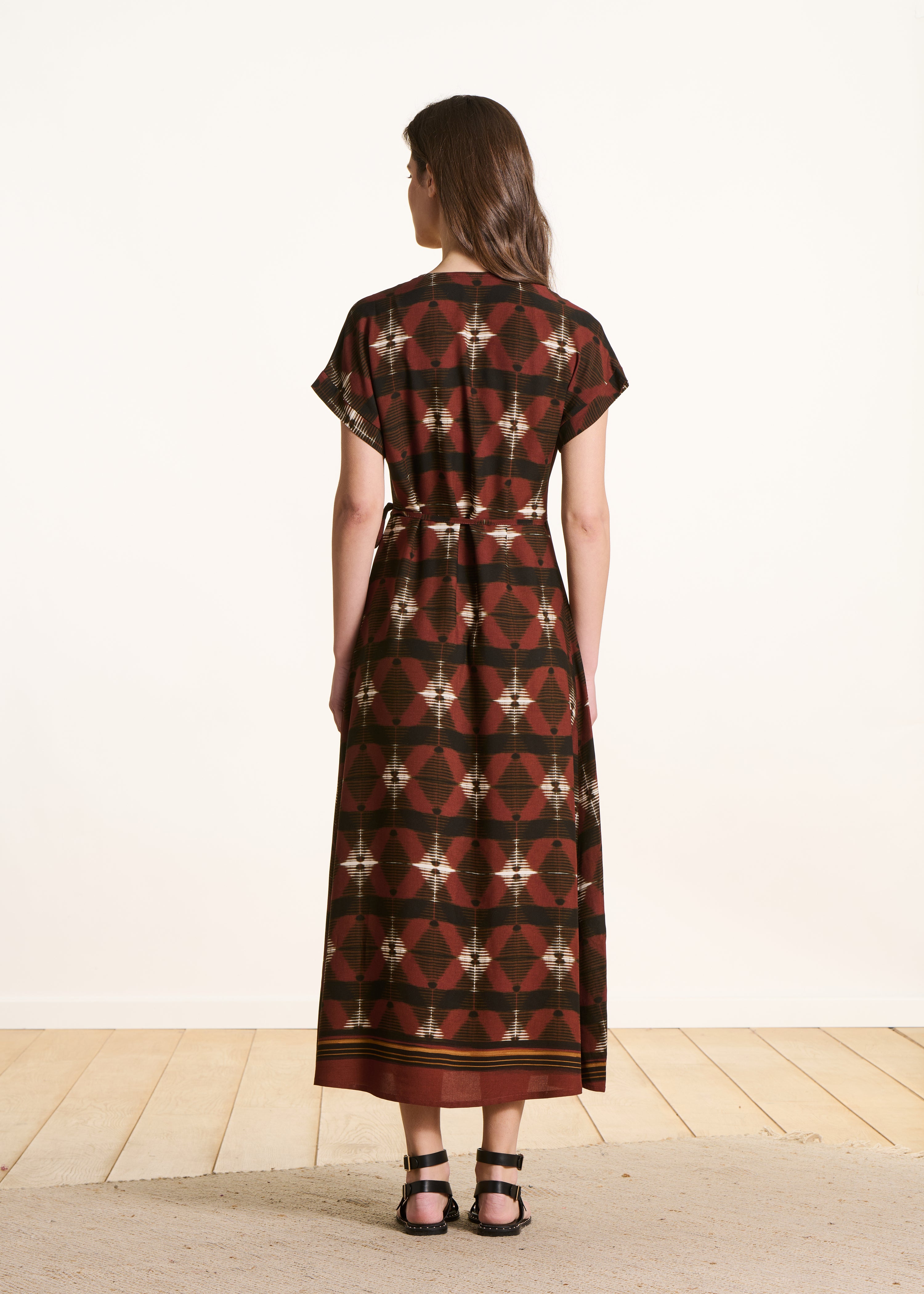 la-f-e-marabout-e-dadama-maxikleid-braun-ethno image 2