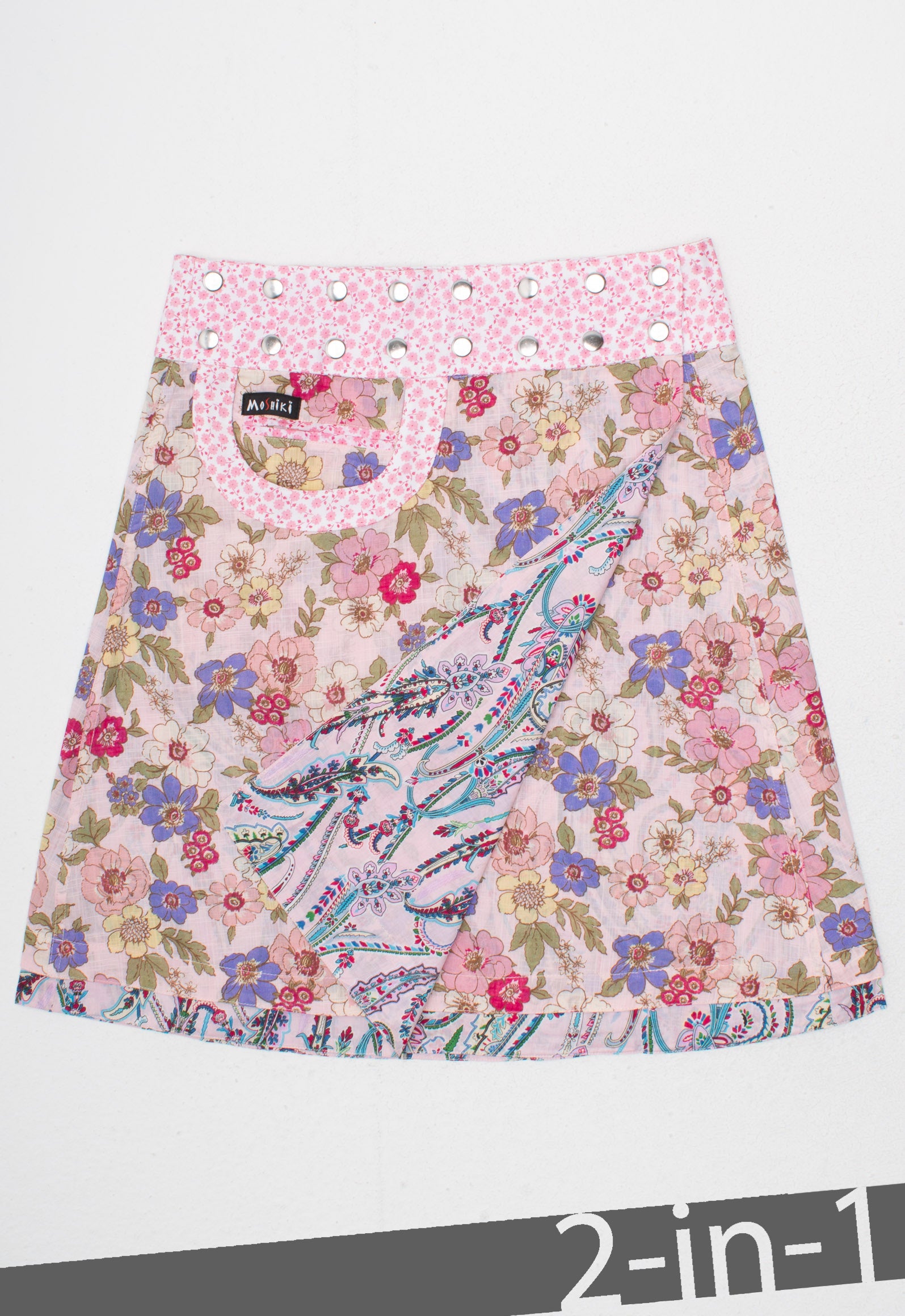 moshiki-hot-cookie-3-wickelrock-55-cm-baumwolle-wendbar image 1