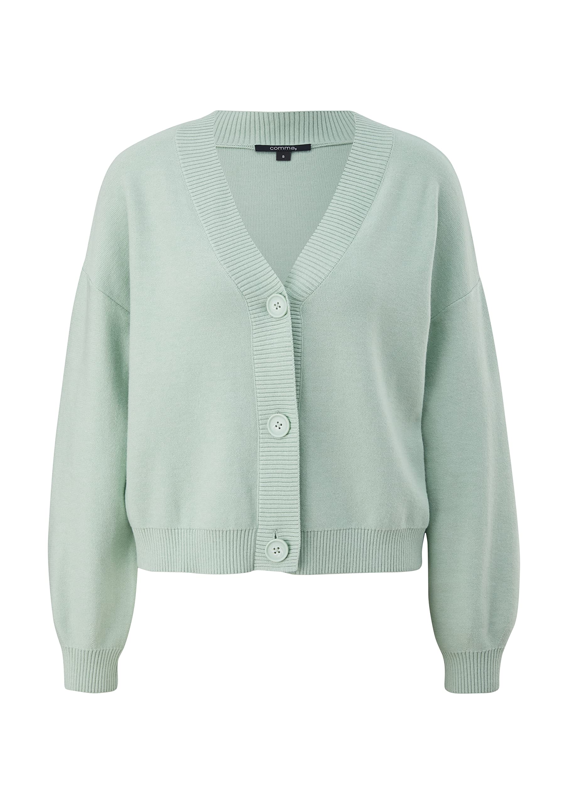 comma-jacke-blazerersatz-gr-m-light-green-kragen image 2