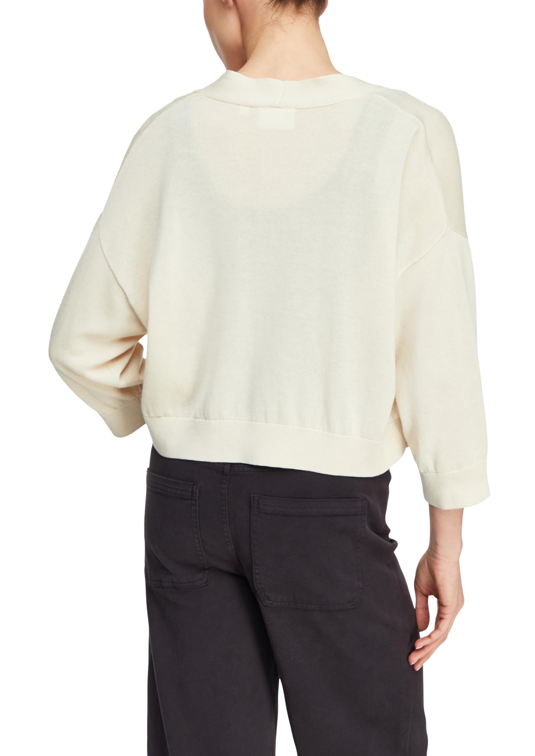 comma-strickjacke-damen-wei-3-4-rmel-relaxed-fit image 2