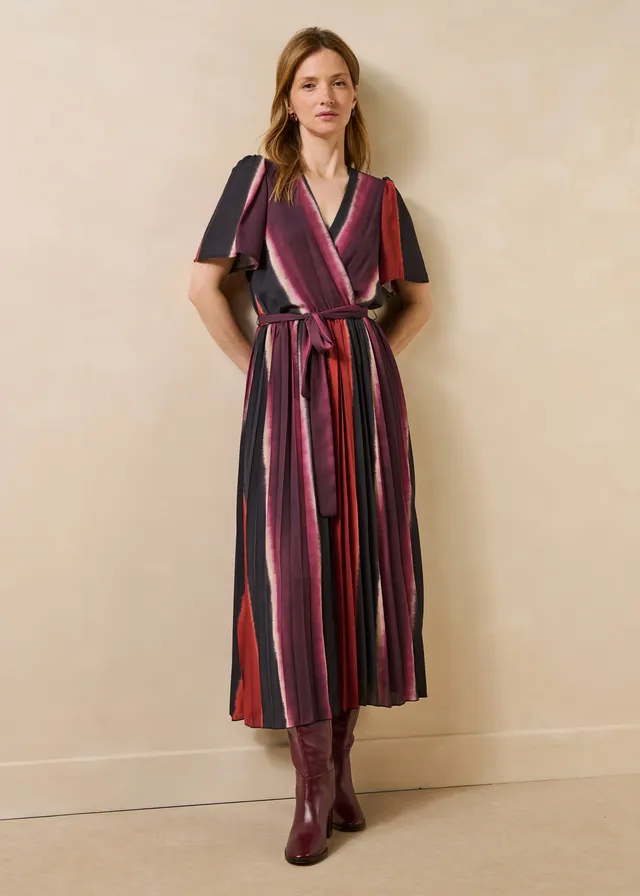 la-f-e-marabout-e-giara-maxikleid-gestreift-rot-violett image 1