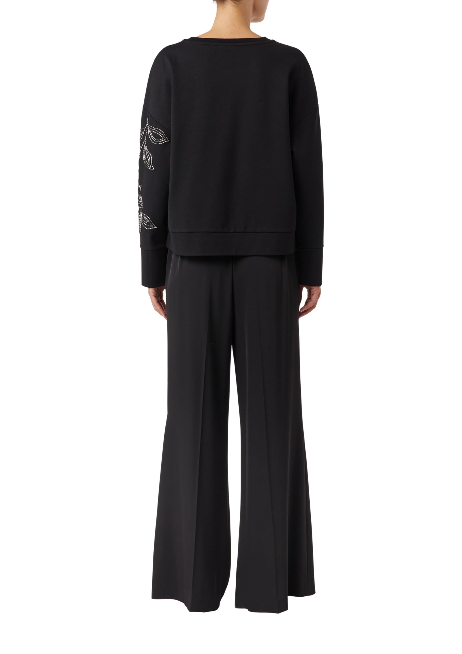 comma-sweatshirt-mit-perlenstickerei-gr-e-46 image 2