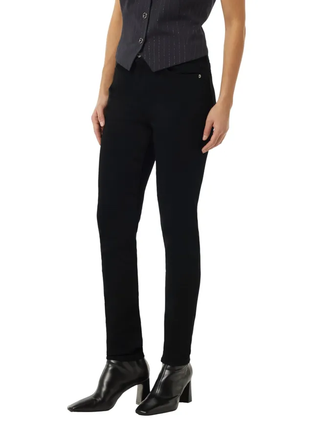 comma-jeans-2157455-skinny-black-denim-satin-gr-42 image 1