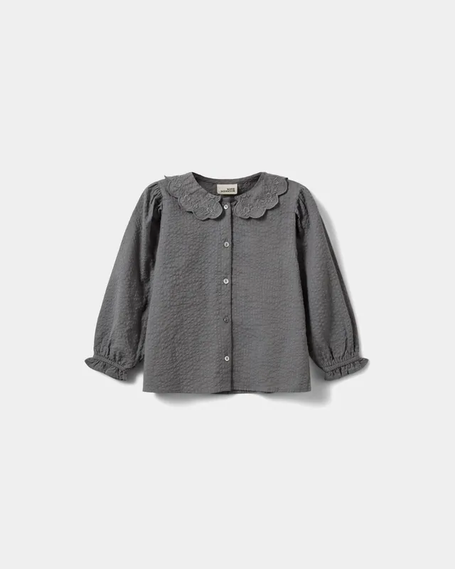 sofie-schnoor-kids-almina-bluse-dunkelgrau-baumwolle image 1