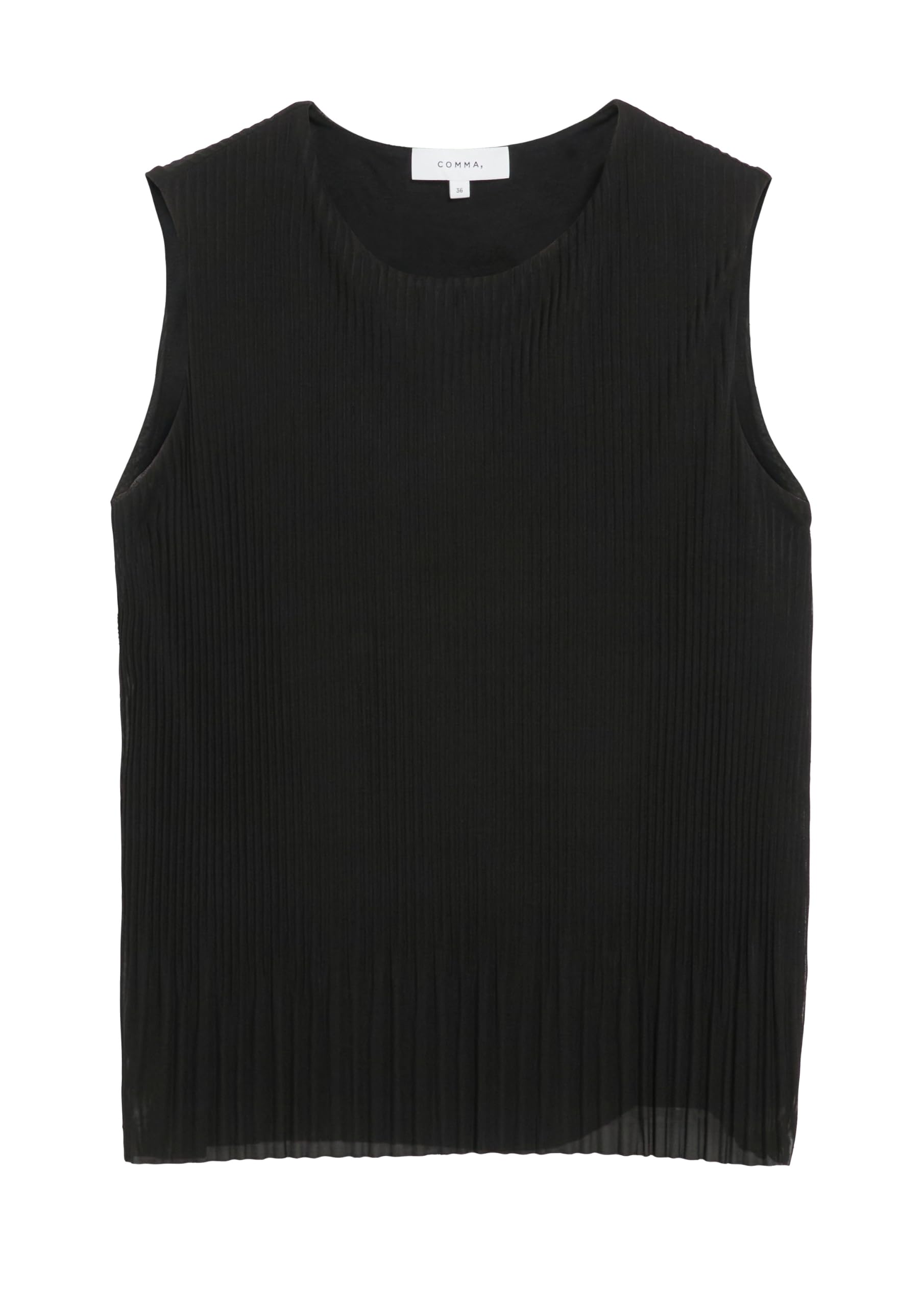 comma-tops-a-shape-t-shirt-gr-34-plissee-rmellos image 4