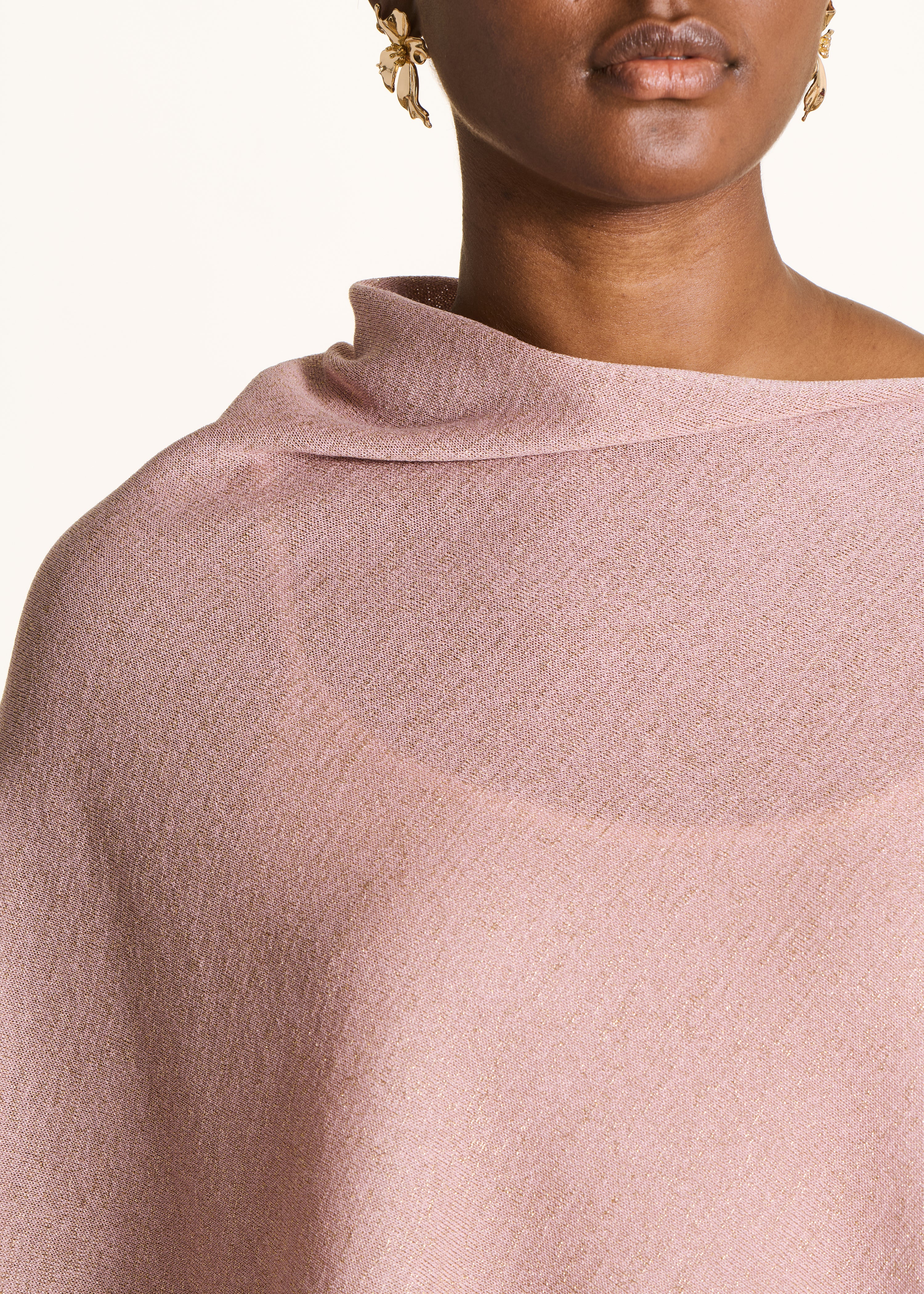 la-f-e-marabout-e-foncho-pullover-cape-hellrosa-tu image 5