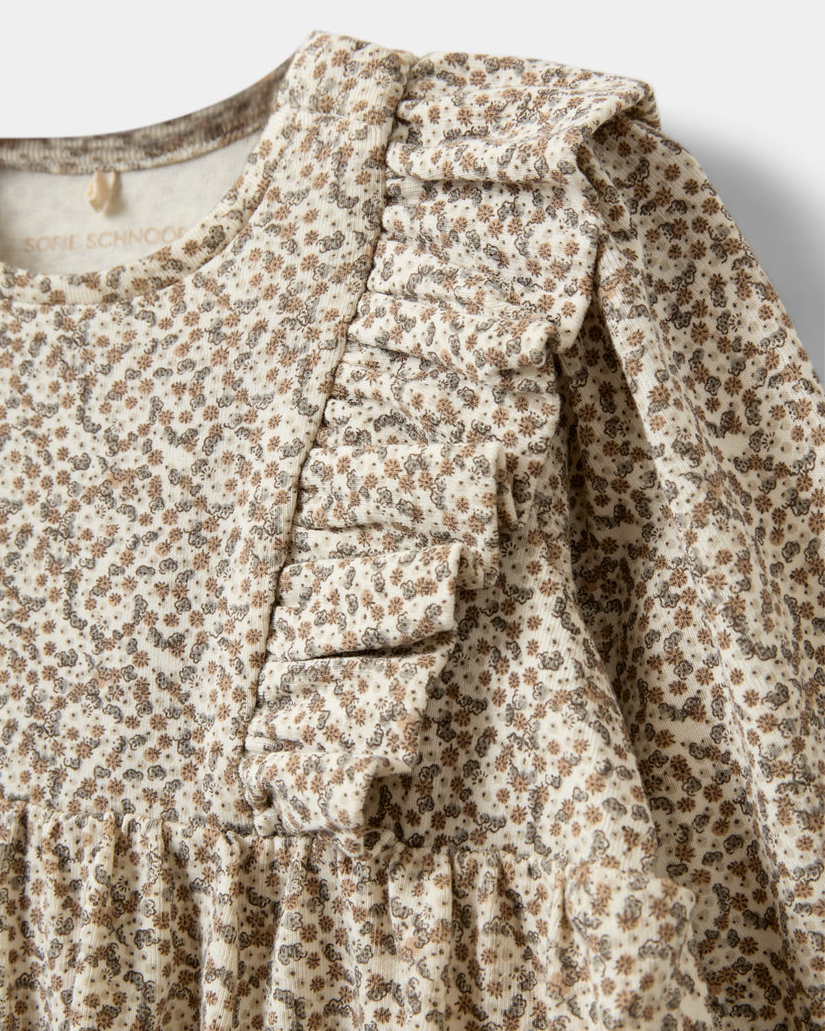 sofie-schnoor-kids-lulakb-kleid-off-white-blumenprint-jersey image 3