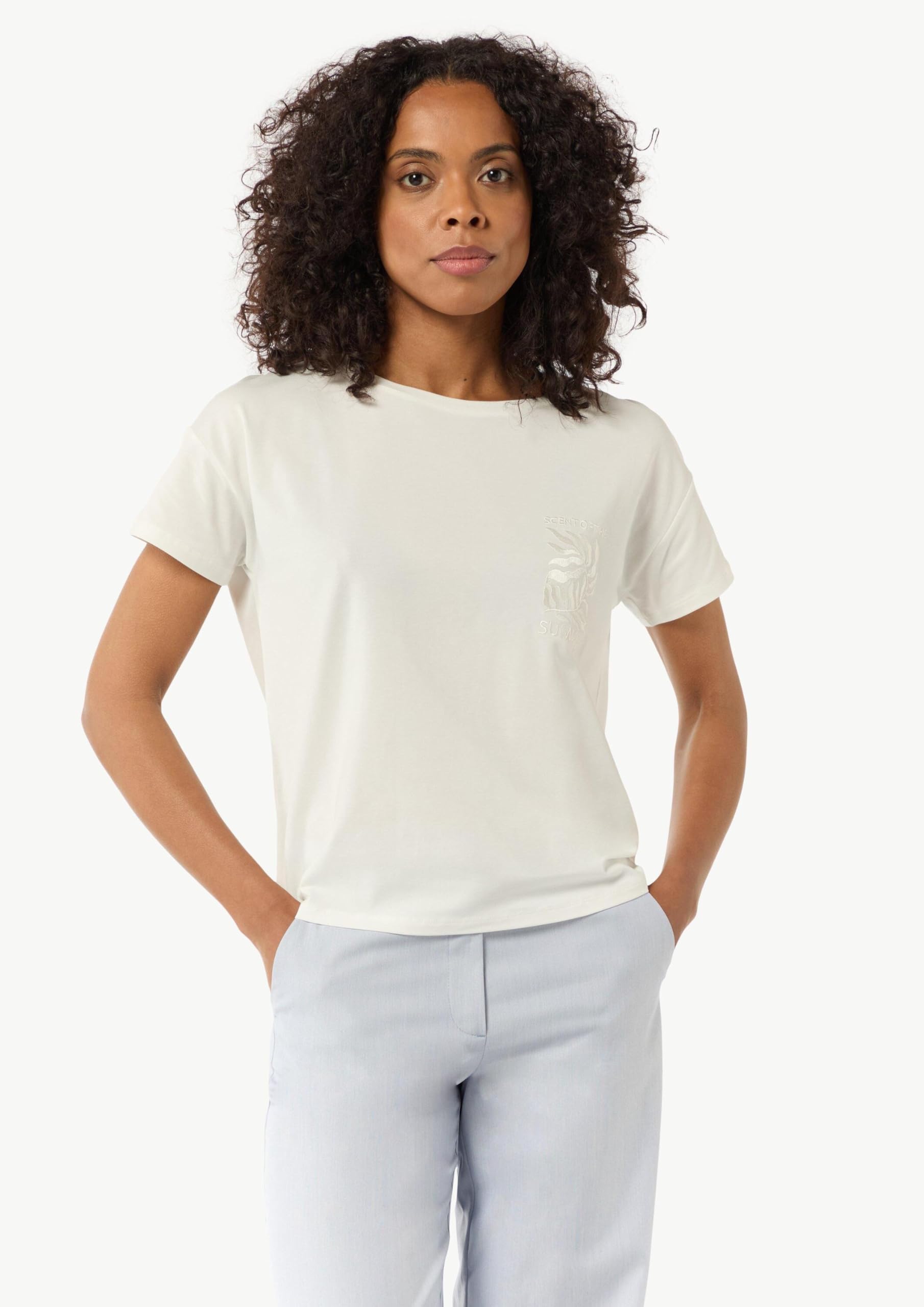 comma-t-shirt-t-rkis-6040-modalmix-shirt image 5