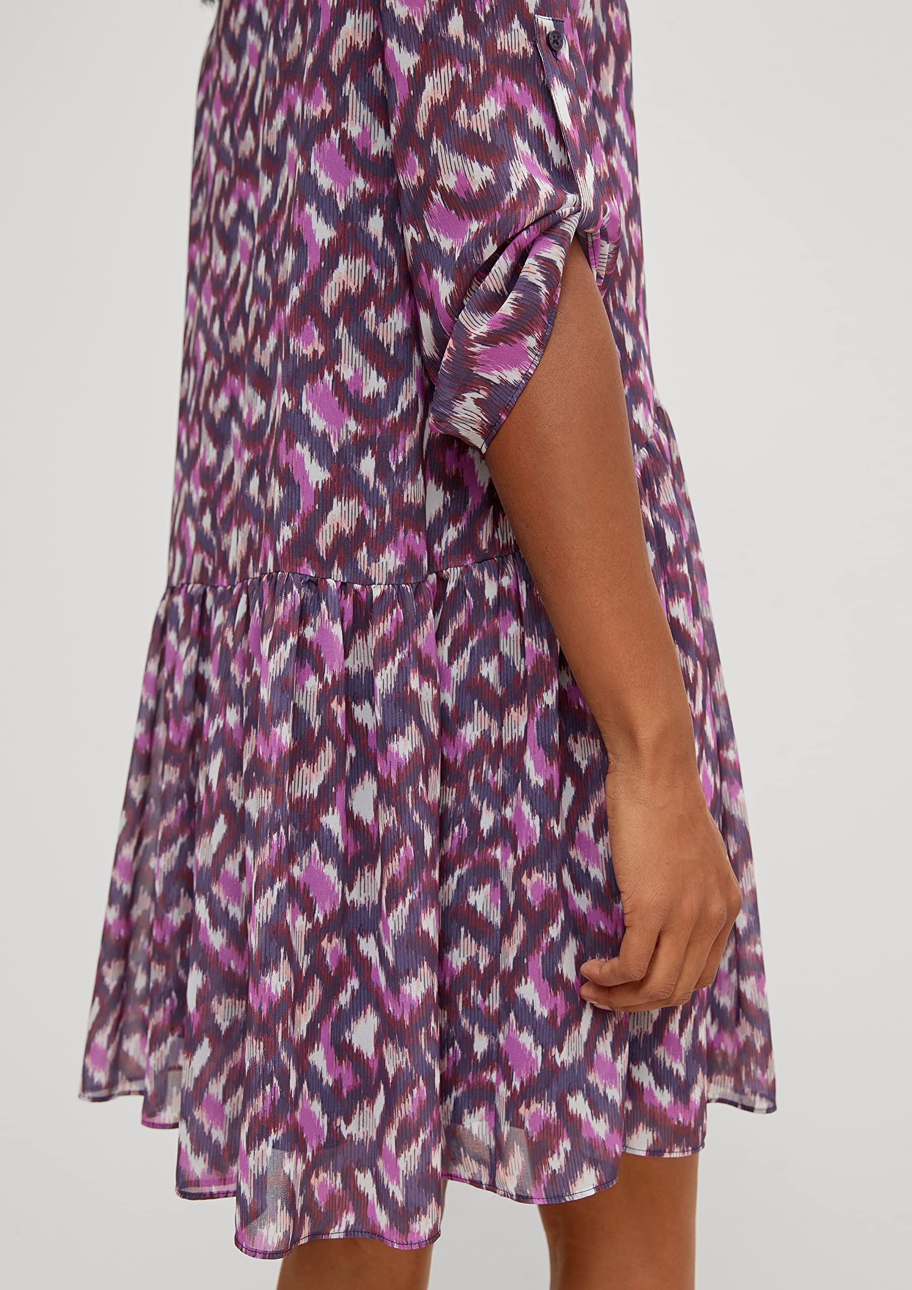 comma-shirtdress-chiffon-kleid-damenkleid-gr-36-print image 6