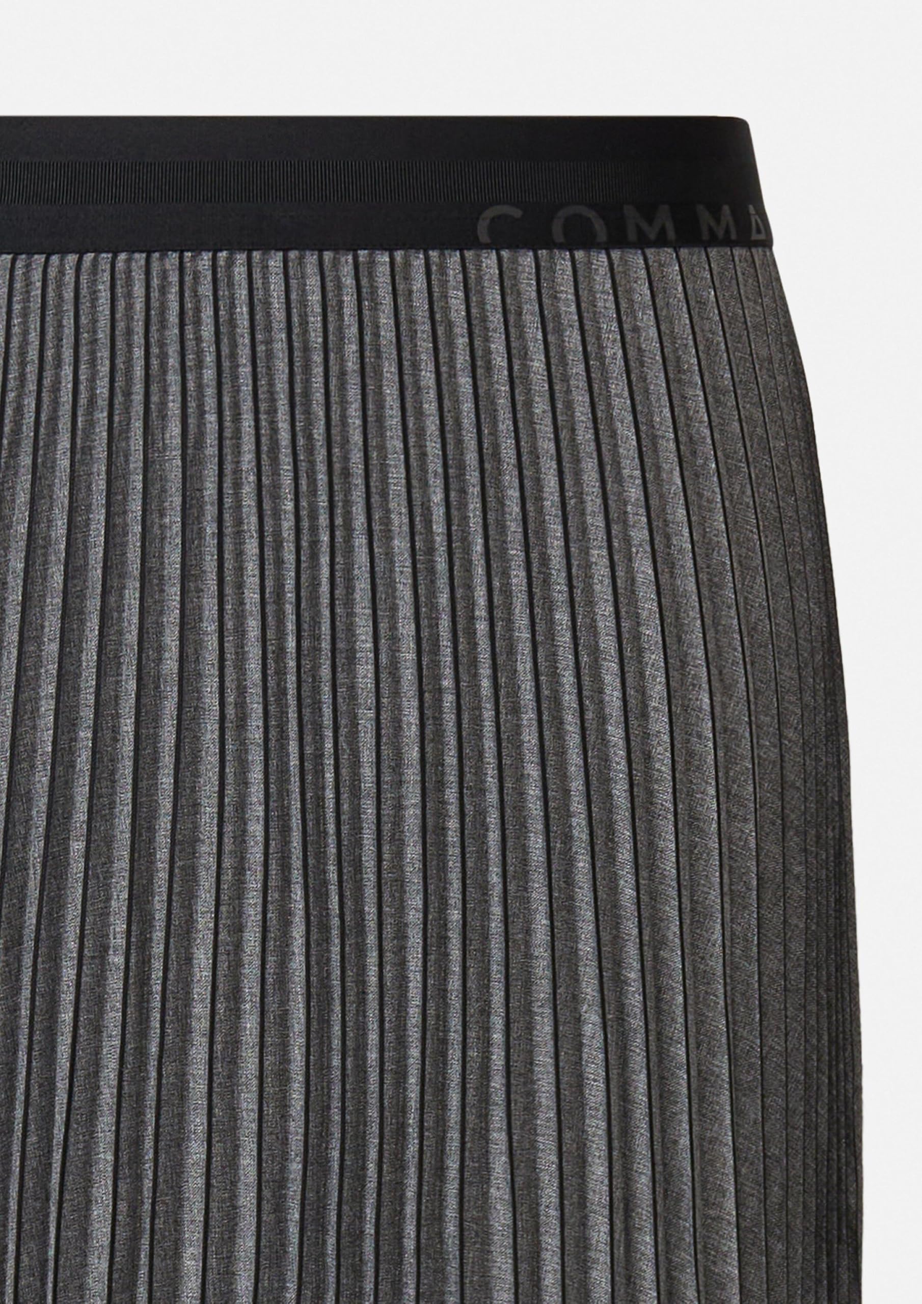 comma-skirts-plisseerock-midi-flanell-gr-40-gerippt image 5