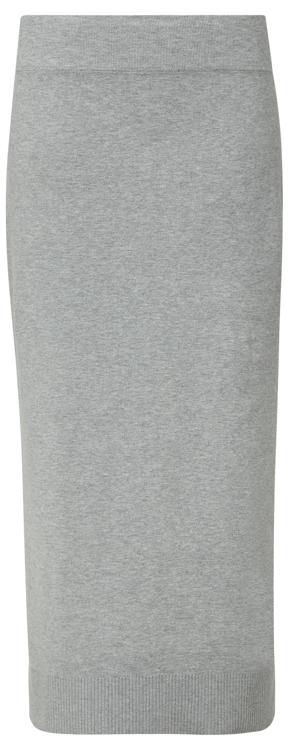 comma-midirock-strickrock-gr-36-grau-meliert-ziernaht image 1