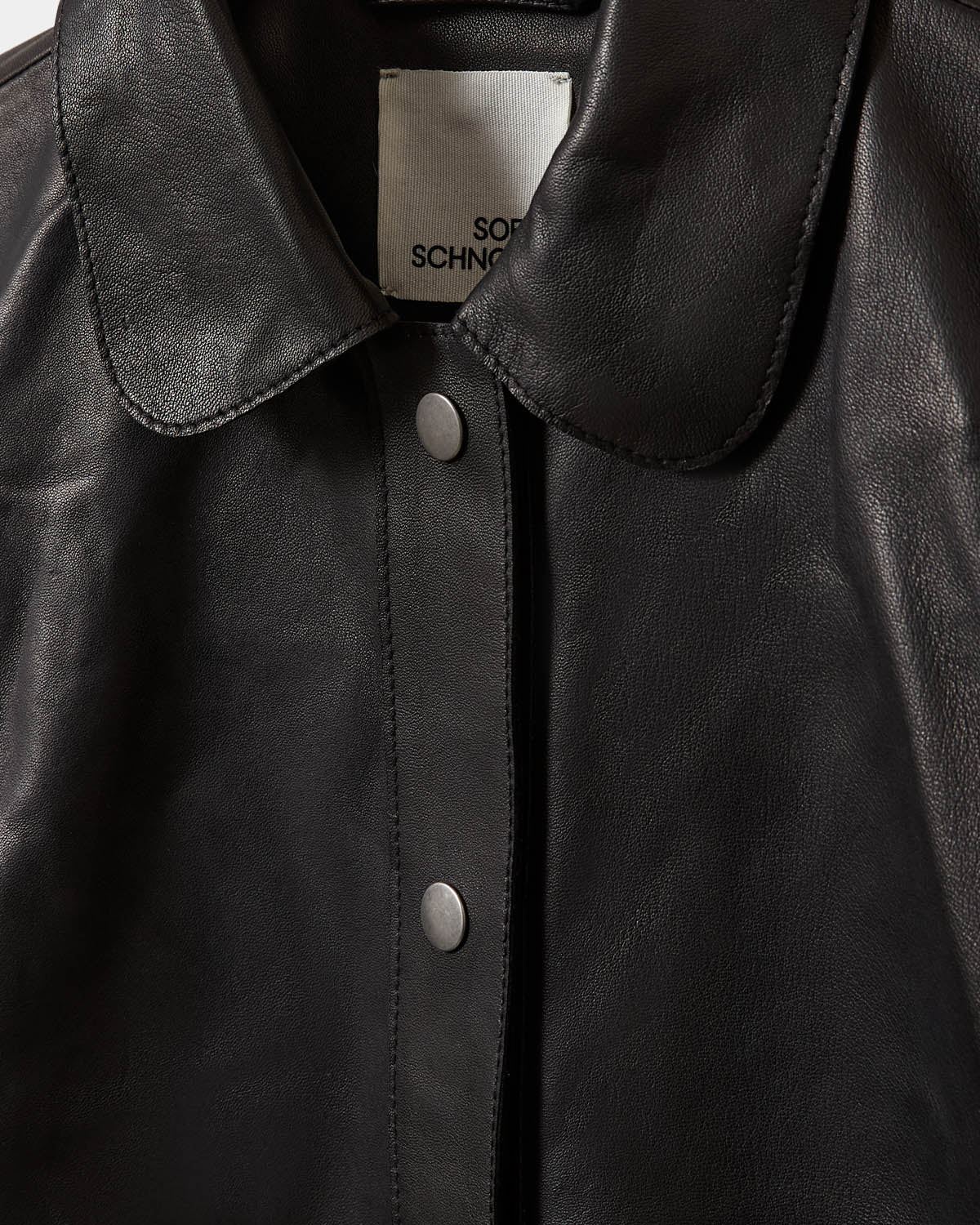 sofie-schnoor-women-martinasw-lederjacke-schwarz-lammleder image 8