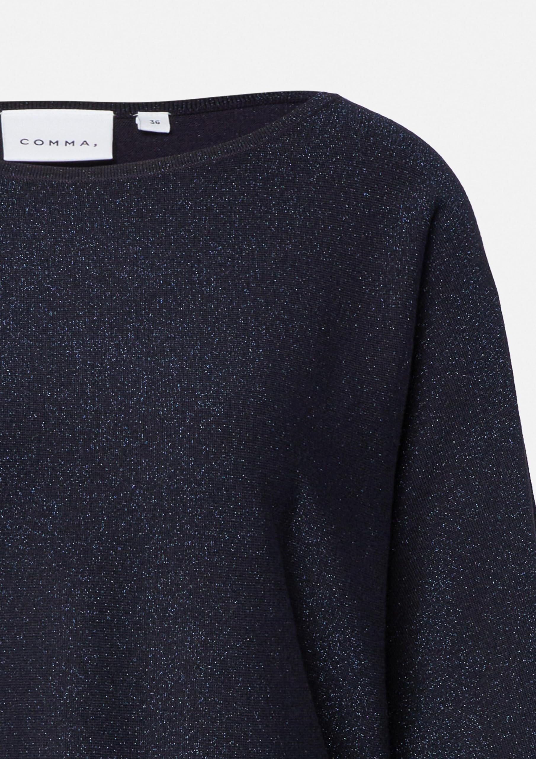 comma-pullover-damen-gr-36-glitzergarn-fledermaus image 5