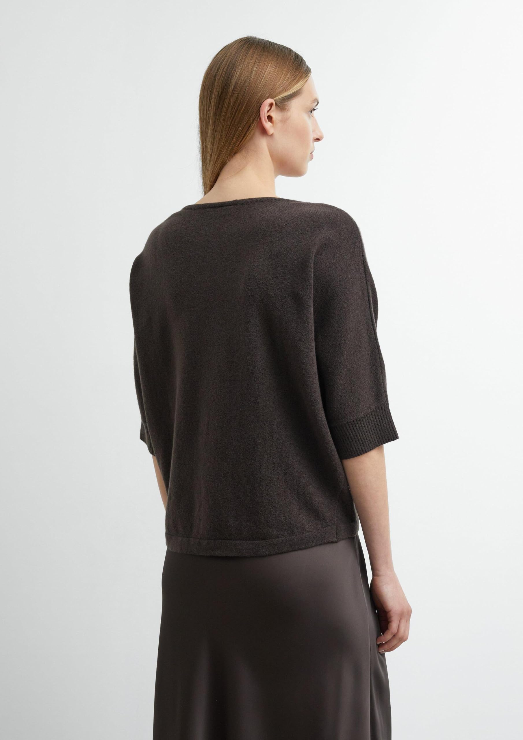comma-strickpullover-u-boot-dunkelbraun-relaxed-fit image 7