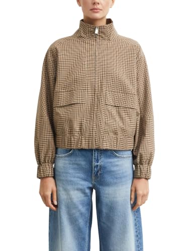 comma-blousonjacke-karo-stehkragen-jacke-gr-e-38 image 8