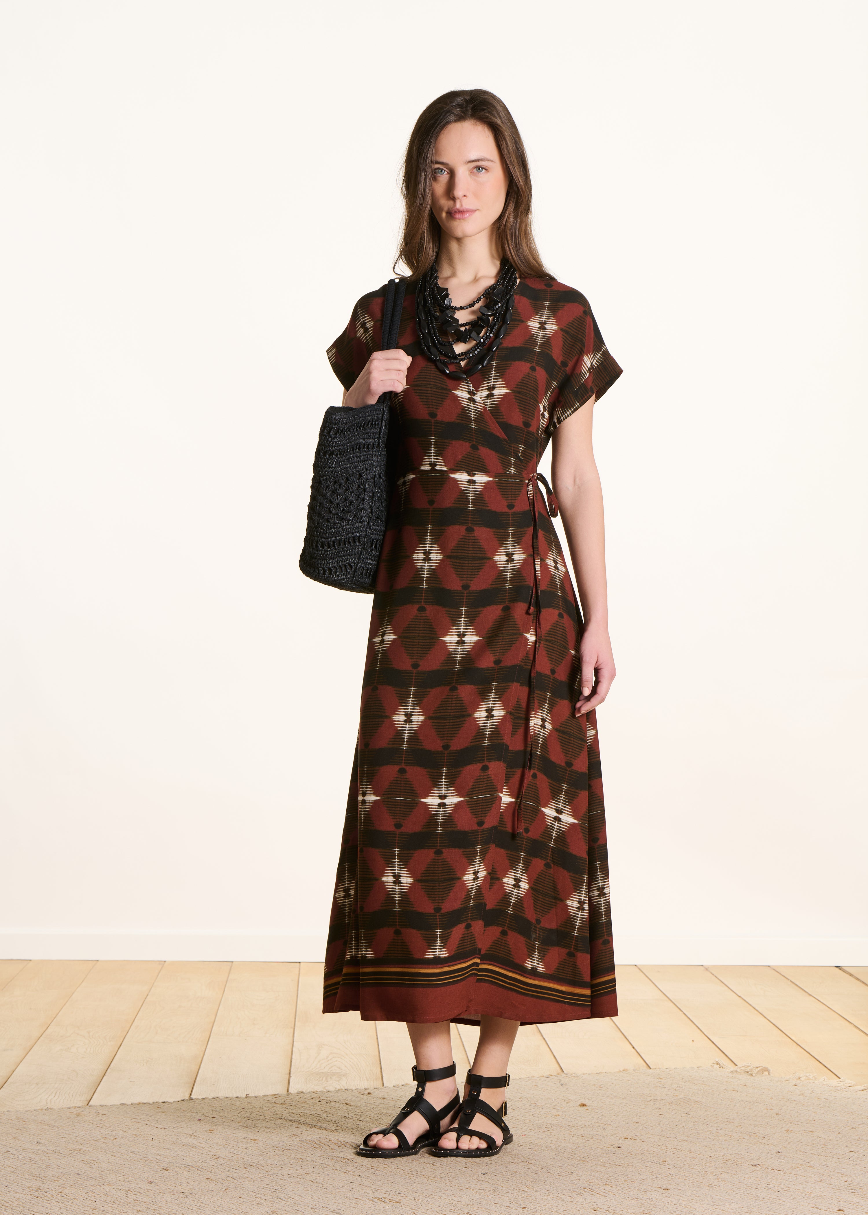 la-f-e-marabout-e-dadama-maxikleid-braun-ethno image 1