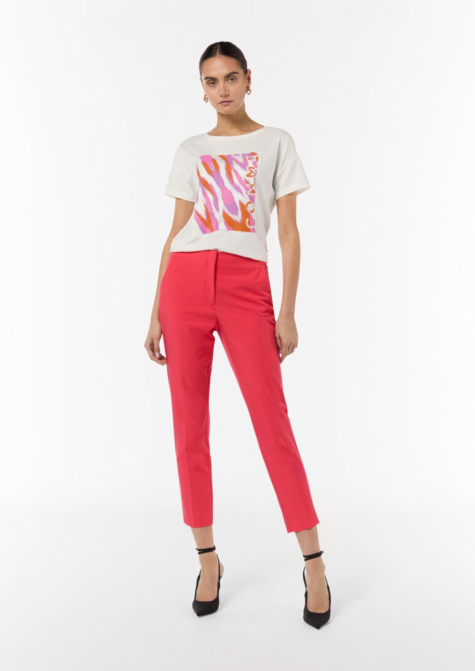 comma-slim-anzughose-damen-viskosemix-gr-42-ankle image 7