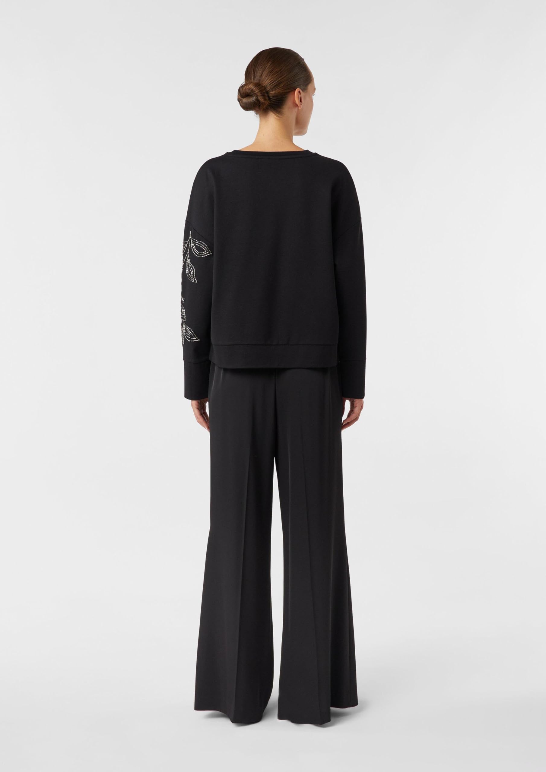 comma-sweatshirt-mit-perlenstickerei-gr-e-46 image 7