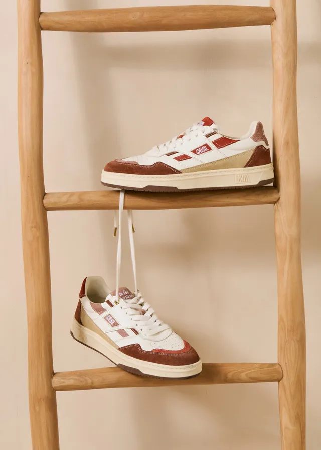 la-f-e-marabout-e-dlay-sneaker-rot-leder-retro image 1