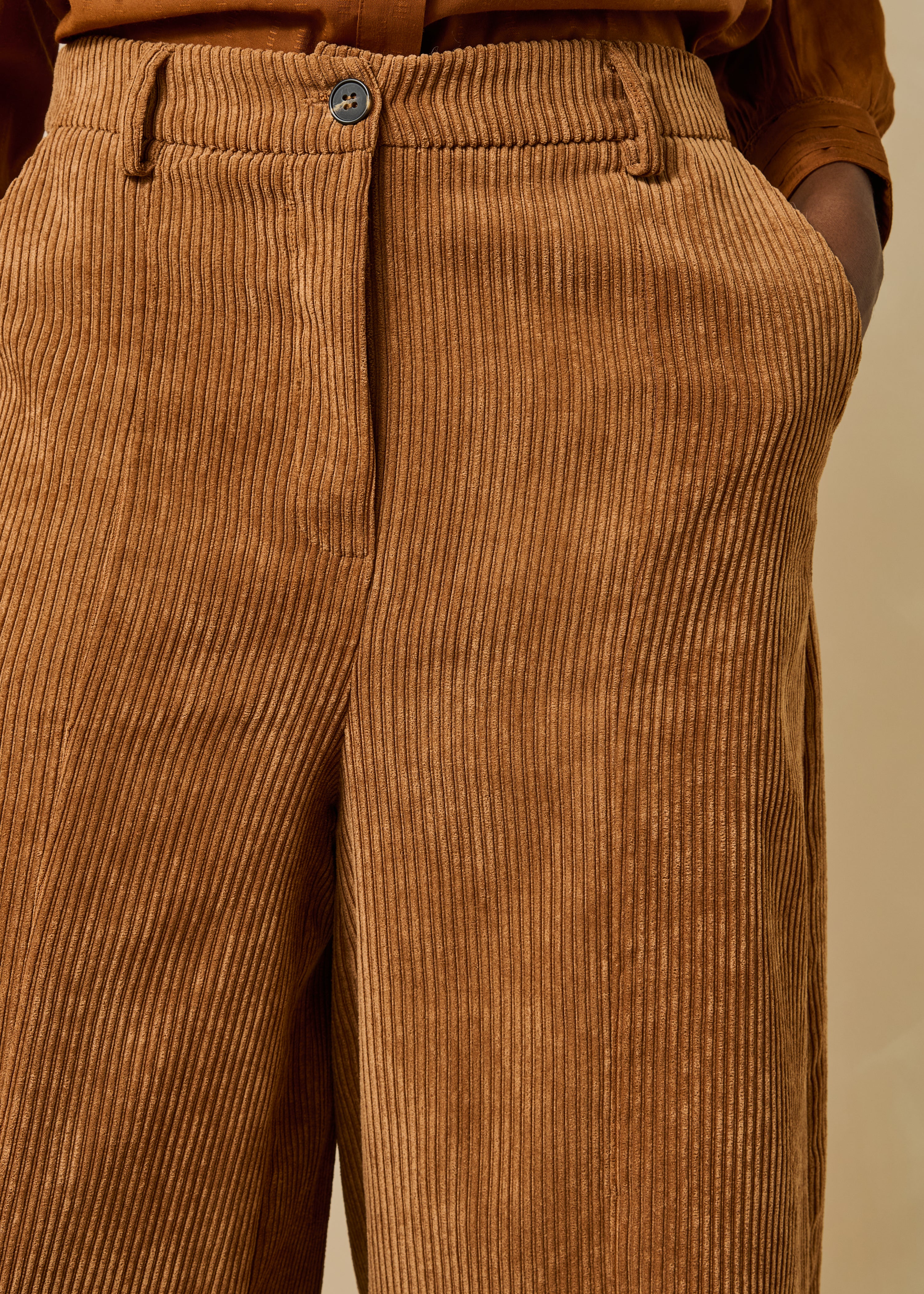 la-f-e-marabout-e-galiope-bermuda-shorts-cord-cognac image 6
