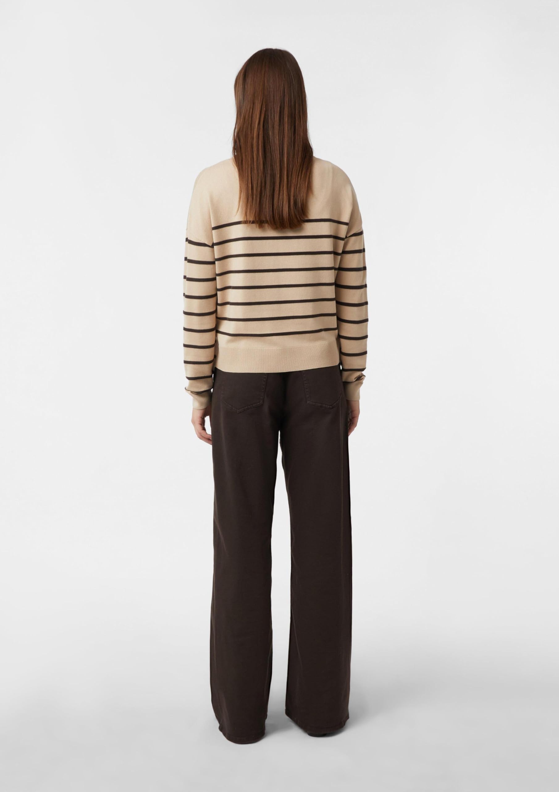 comma-feinstrickpullover-strukturstreifen-beige-gr-e-44 image 7