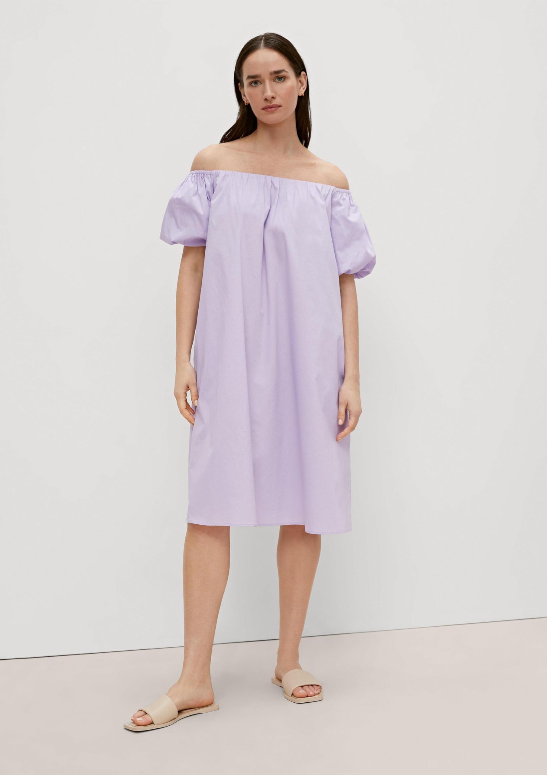 comma-kleid-mit-raffung-rosa-gr-e-40 image 6