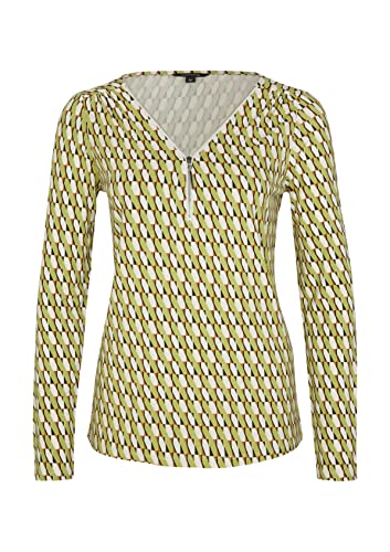 comma-ci-t-shirt-langarm-shirt-gemustert image 5