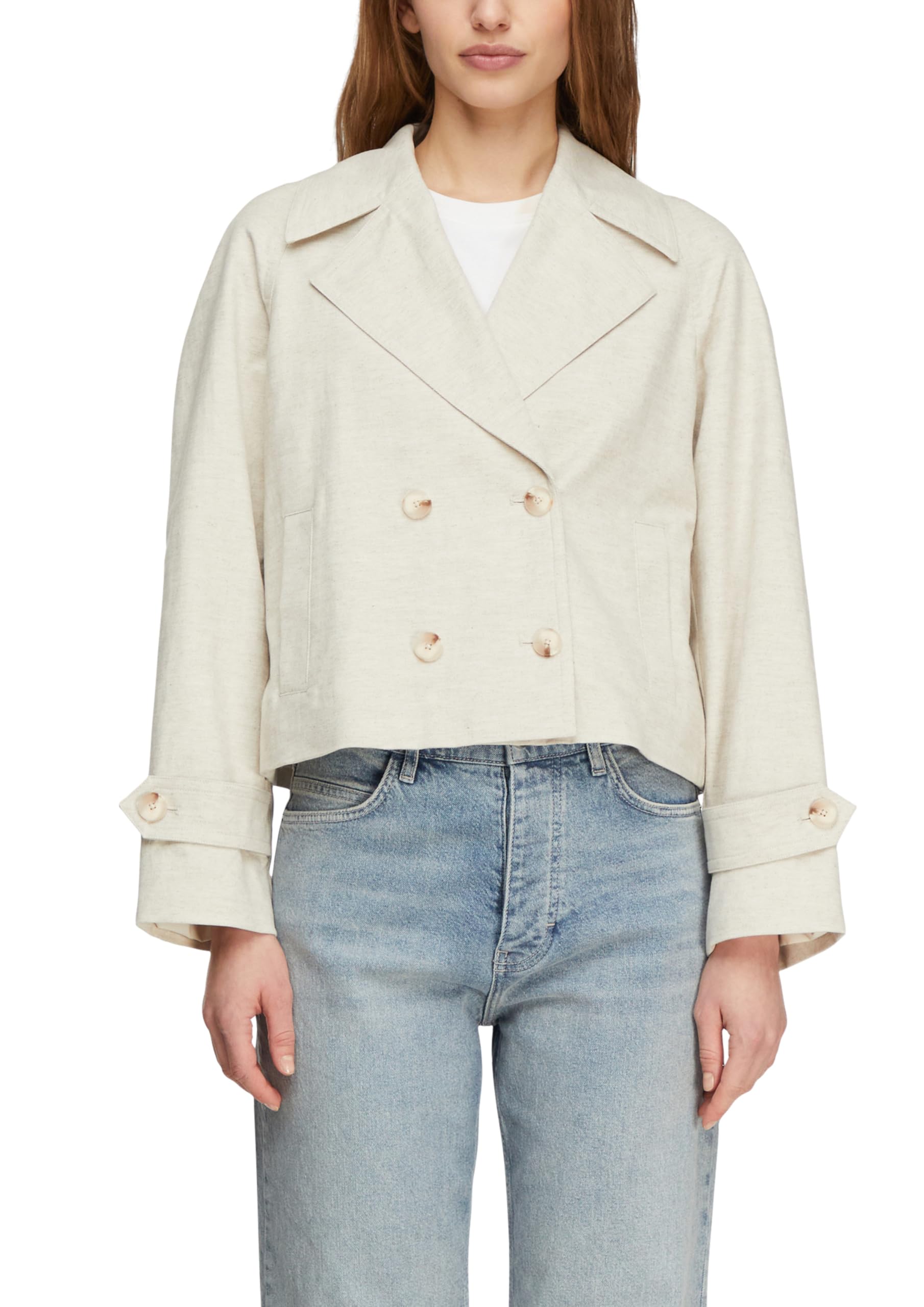 comma-jackets-indoor-jacke-baumwoll-leinen-boxy-fit image 1