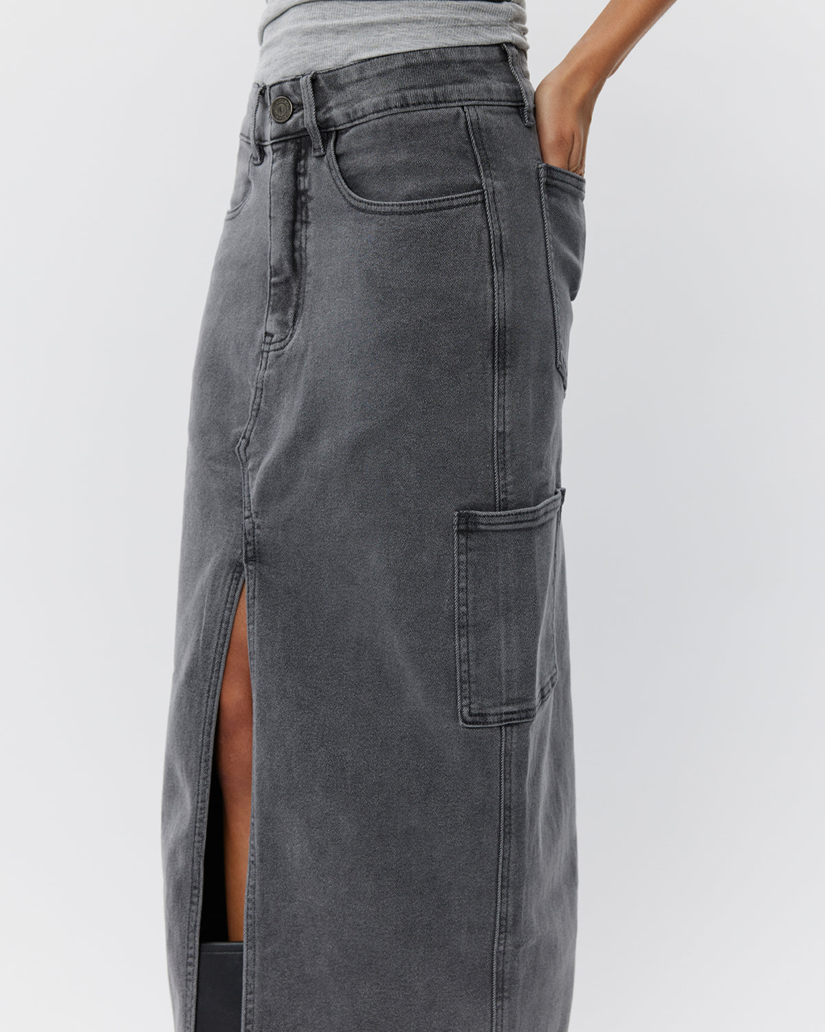 sofie-schnoor-women-alayasw-jeansrock-grau-denim-maxi image 2