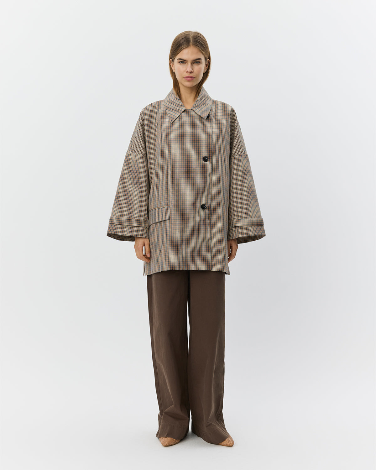 sofie-schnoor-women-selinasw-jacke-karojacke-oversize-check image 2