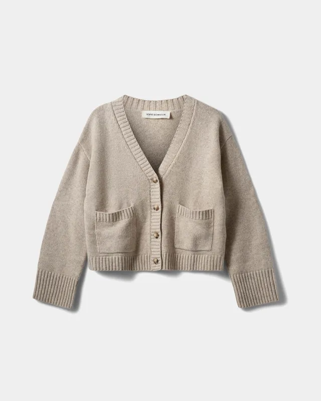 sofie-schnoor-women-elowensw-woll-cardigan-beige-melange-taschen image 1