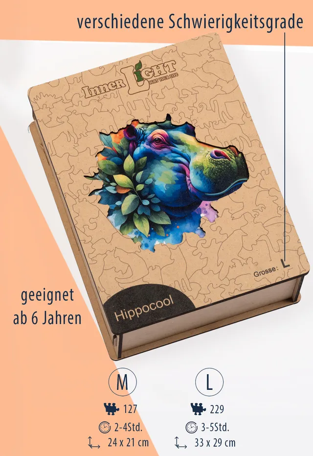 moshiki-hippocool-holzpuzzle-nilpferd-gr-m-modern image 1
