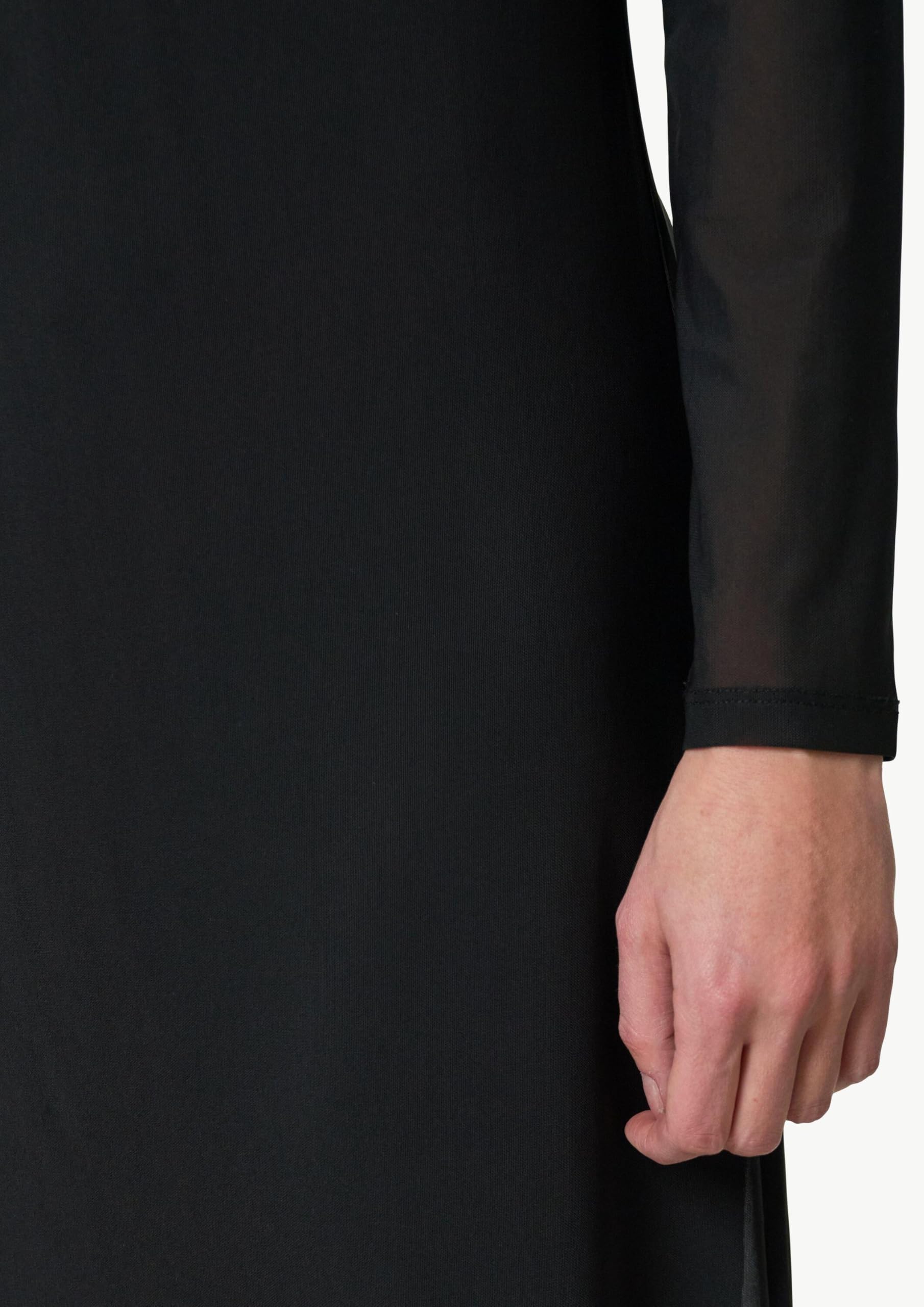 comma-2158110-kleid-mit-mesh-damenkleid-gr-40 image 5