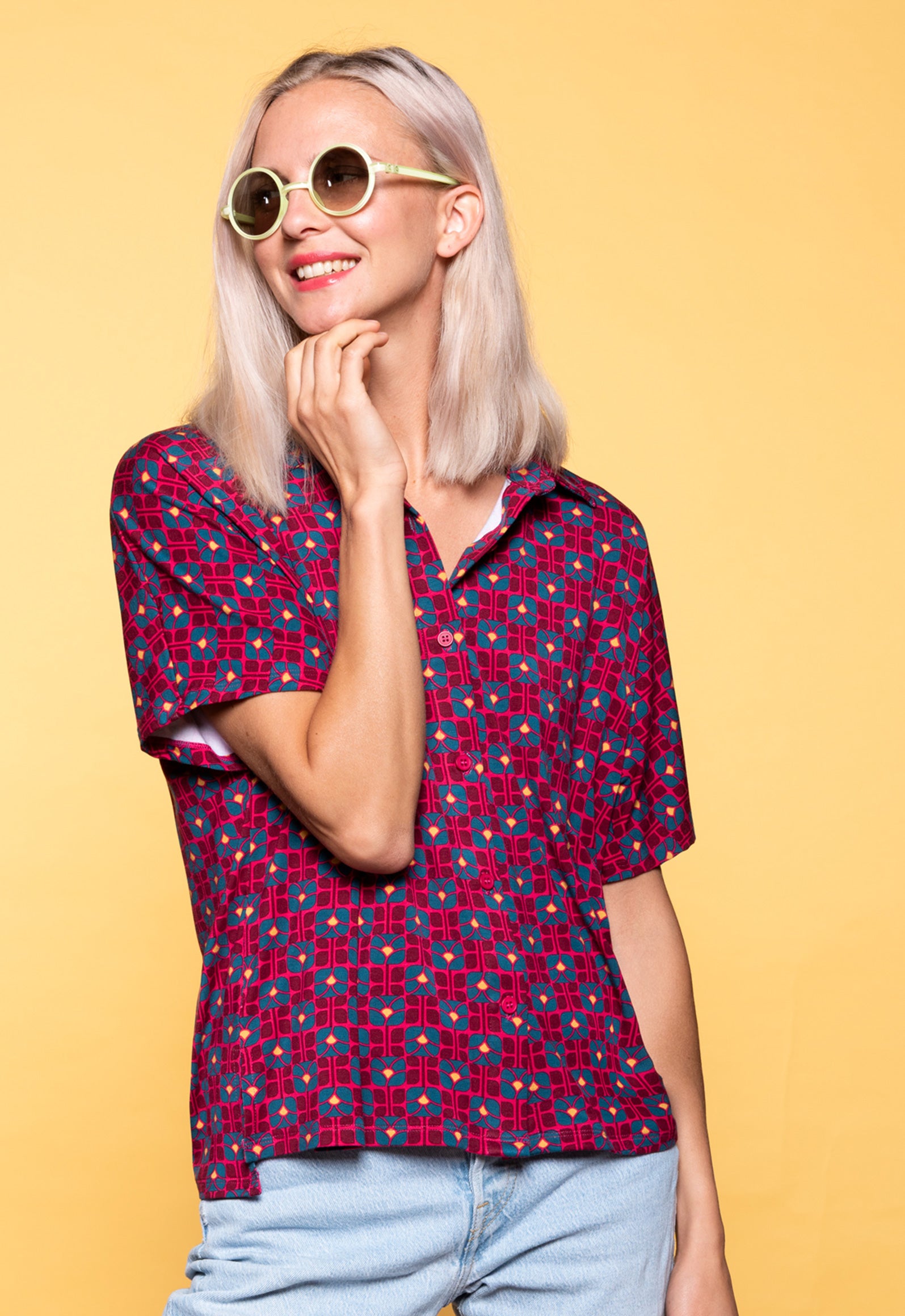 moshiki-dress-i-101-s26blouse-v1-bluse-bubble-fern-viskose image 4