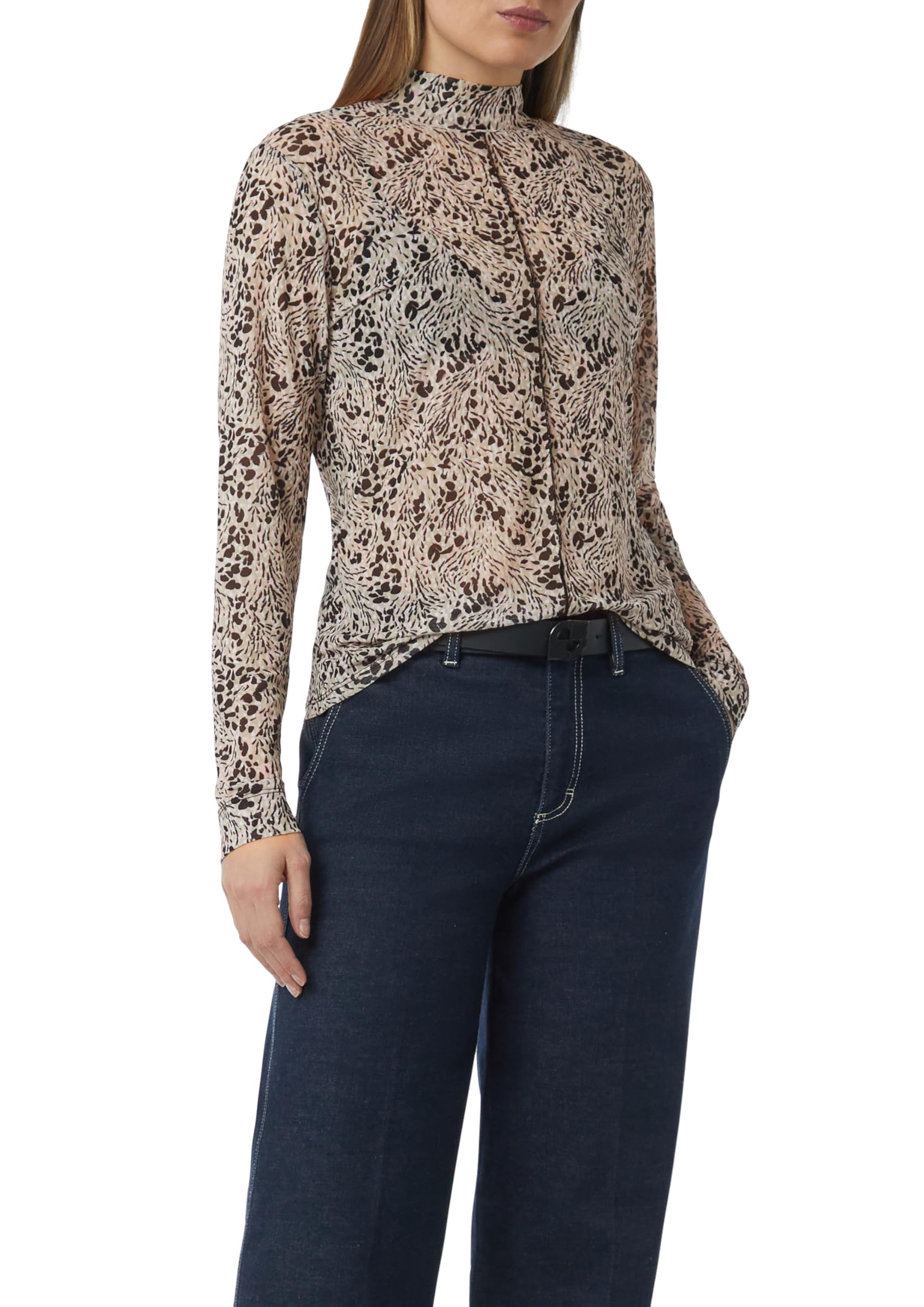 comma-top-2153735-longsleeve-print-gr-e-40 image 1