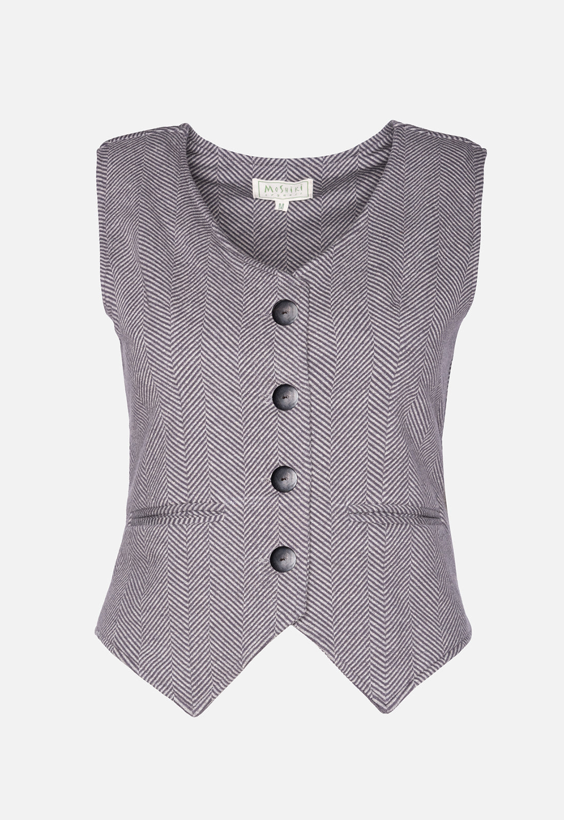 moshiki-w25vest-g1-weste-grey-jacquard-bio-baumwolle image 1